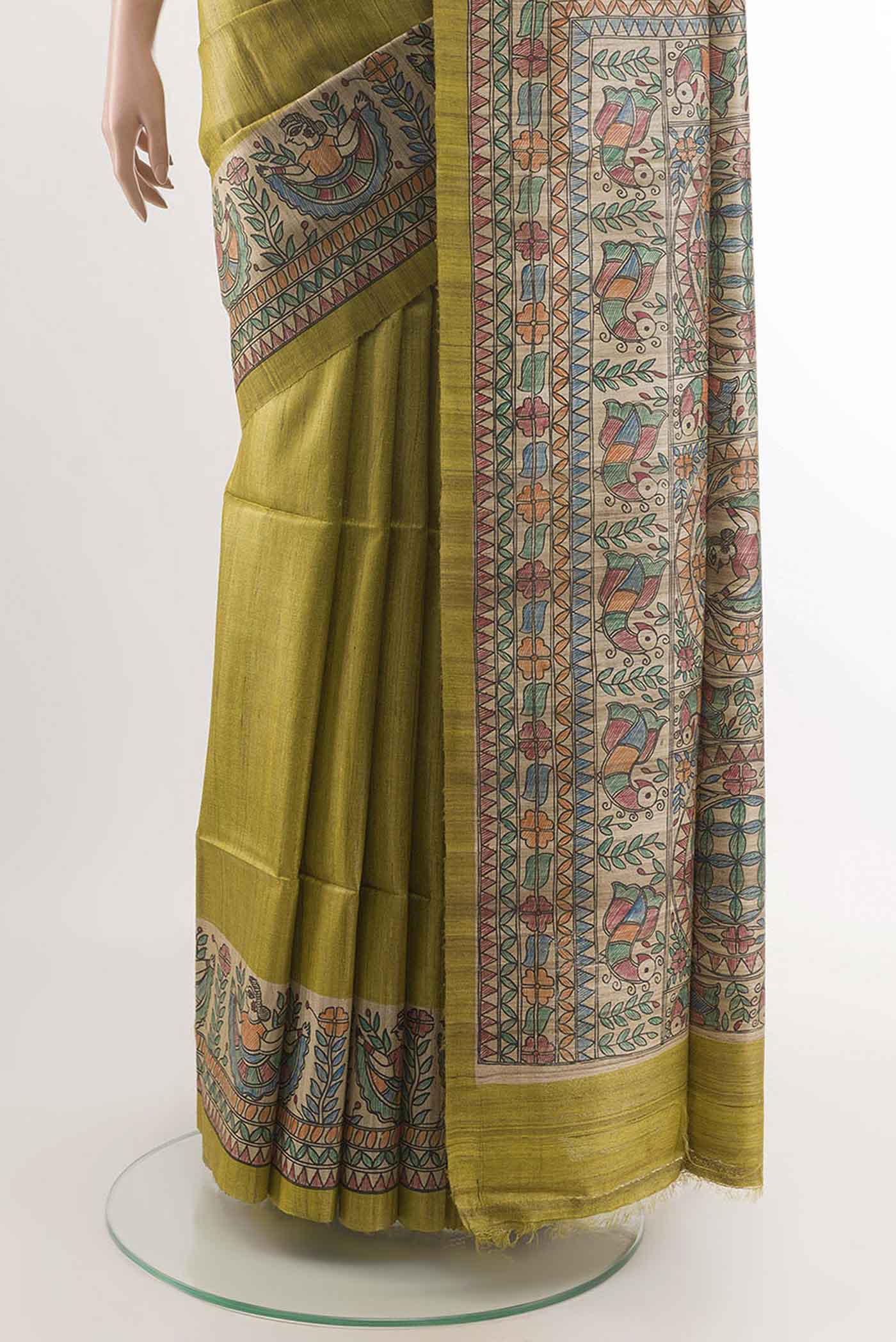 pleats pallu