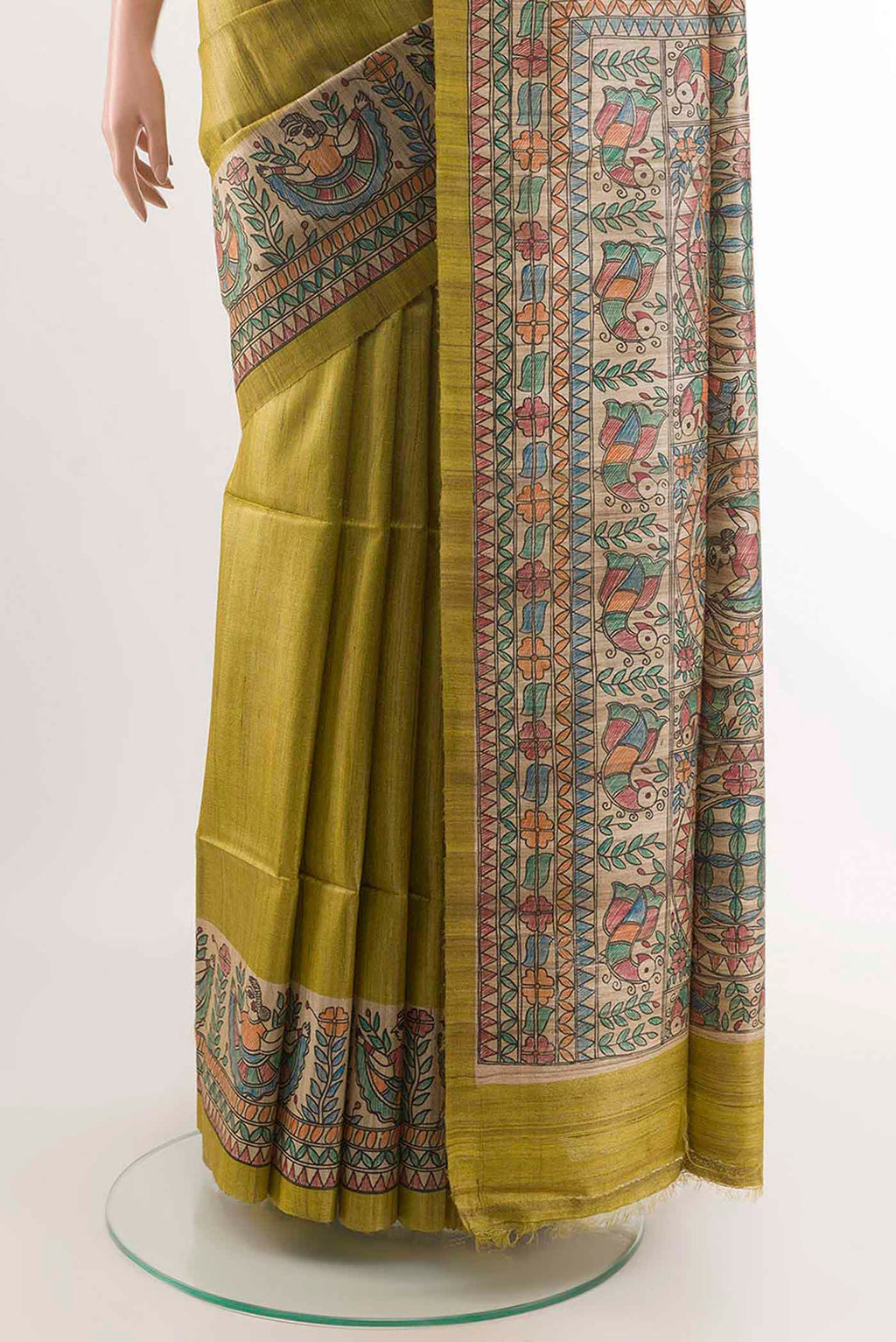 pleats pallu
