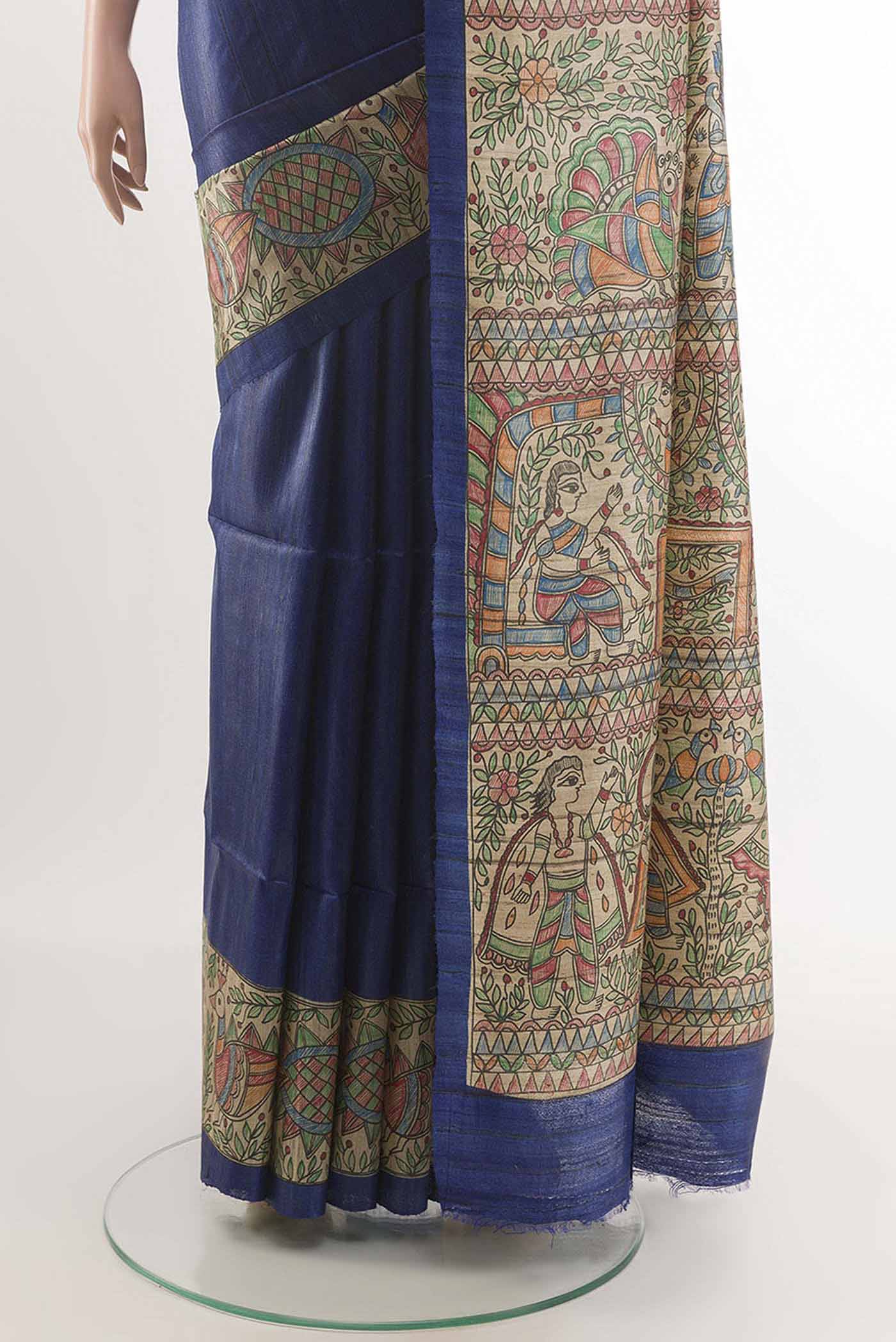pleats pallu