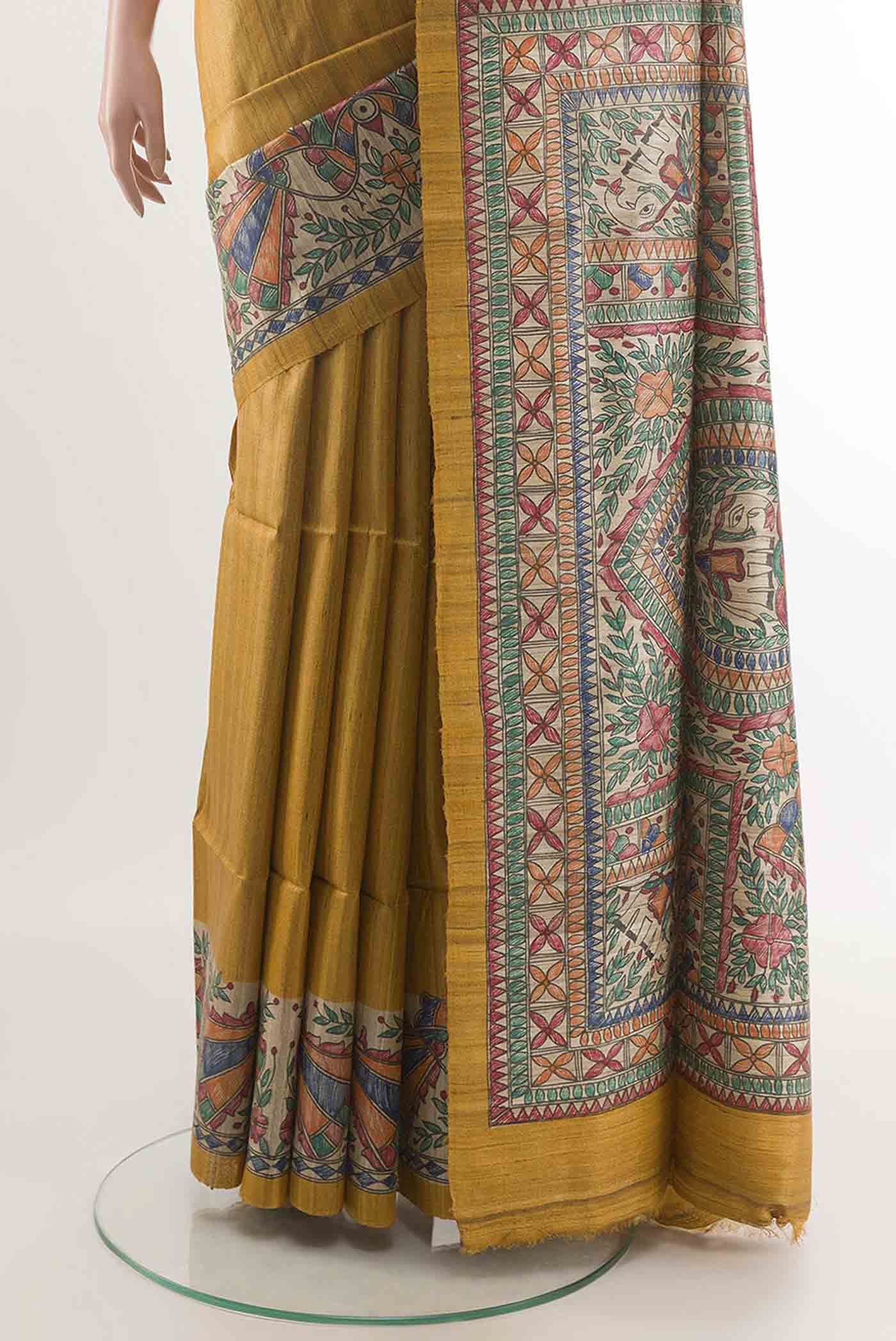 pleats pallu