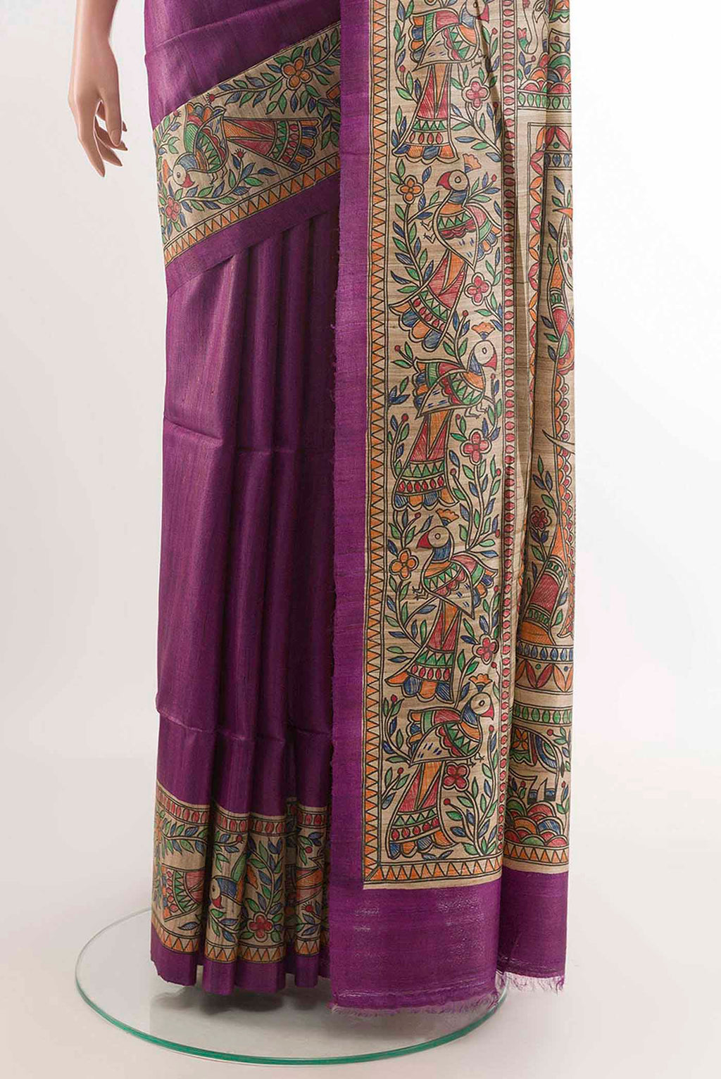pleats pallu