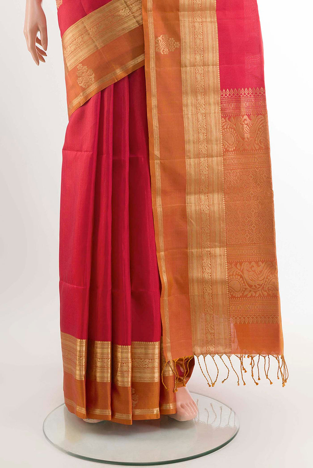 pleats pallu