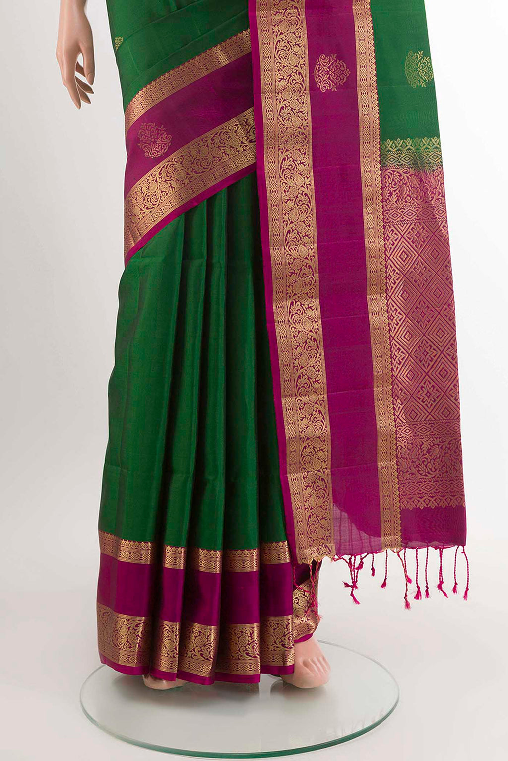 pleats pallu