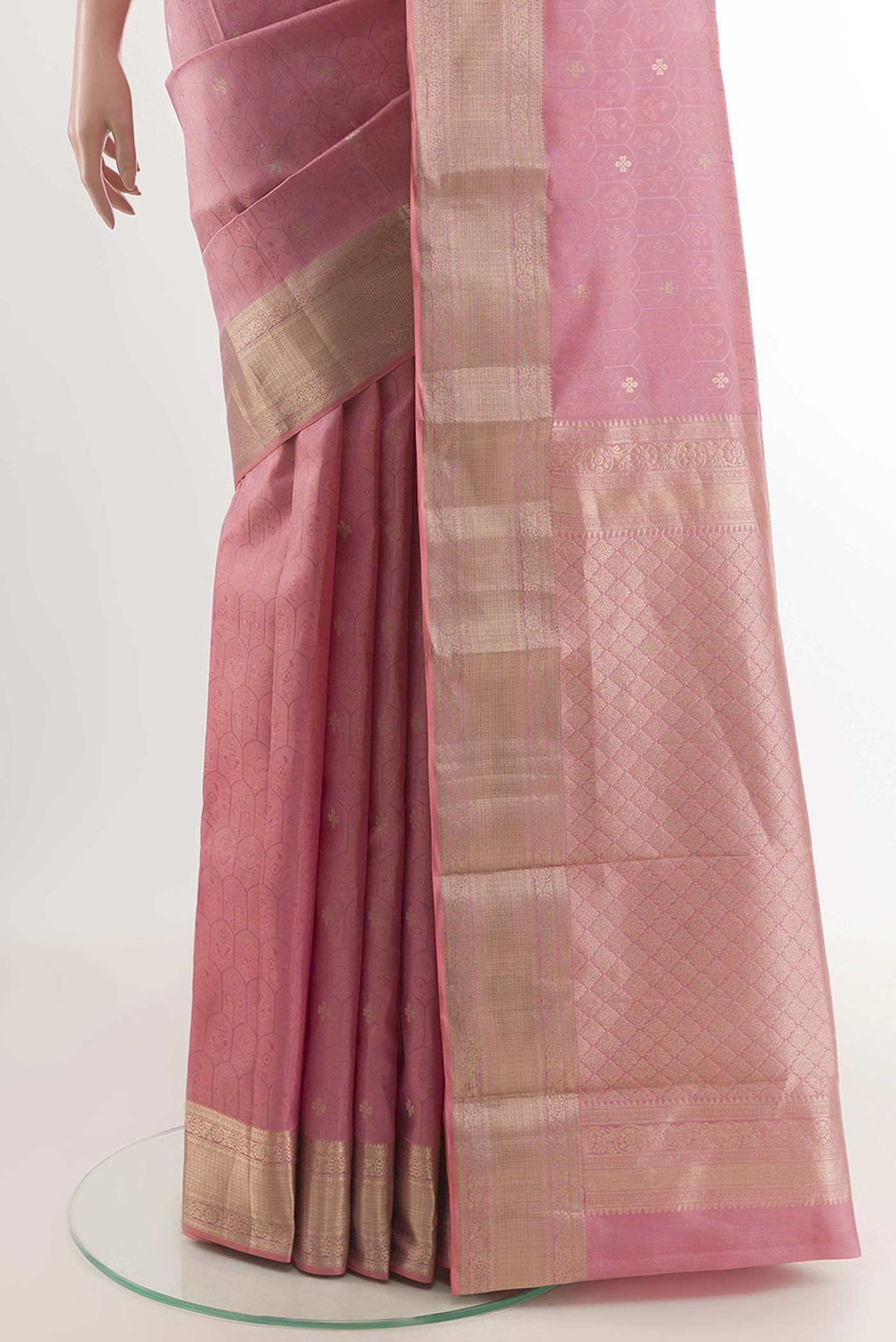 pleats pallu