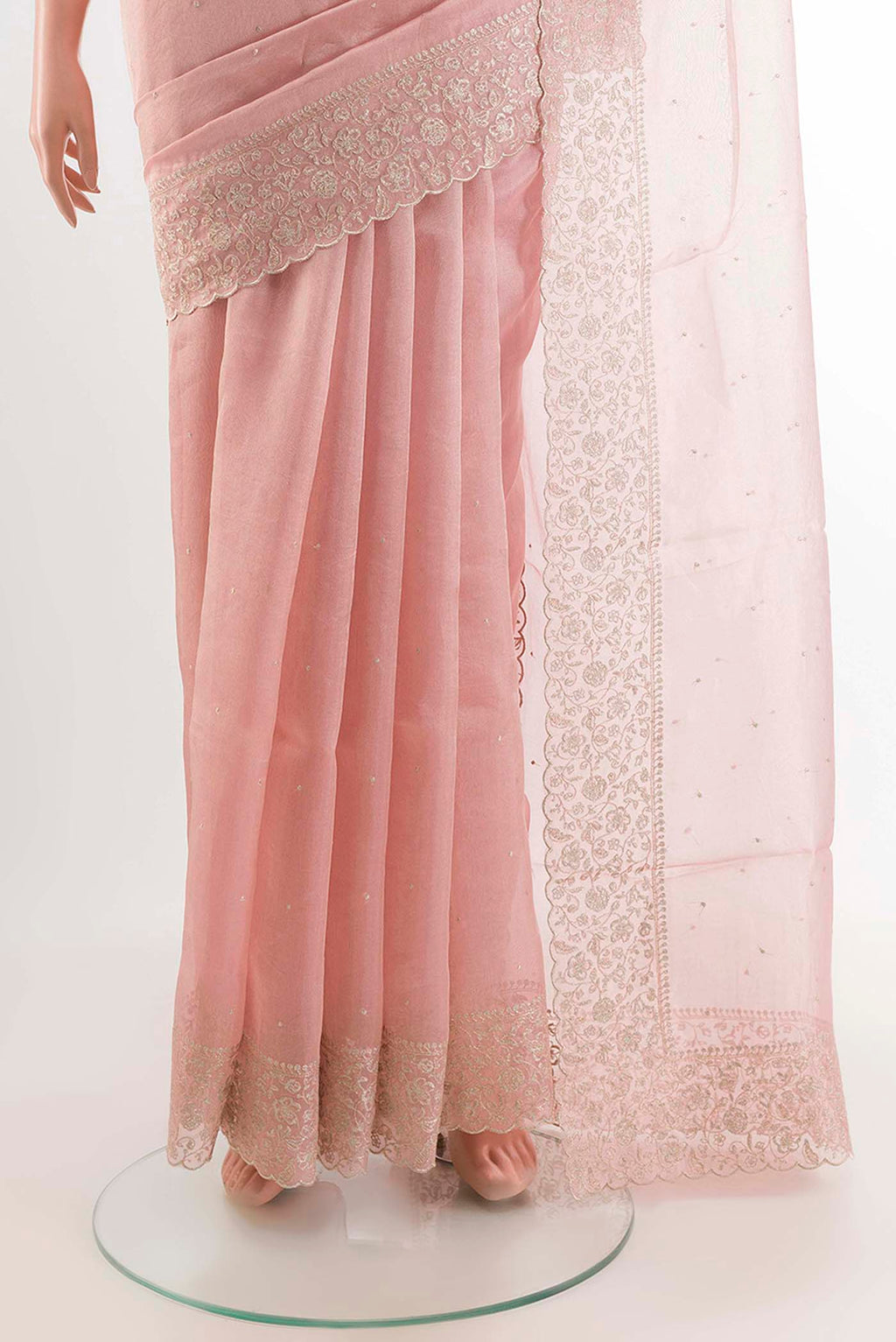 pleats pallu