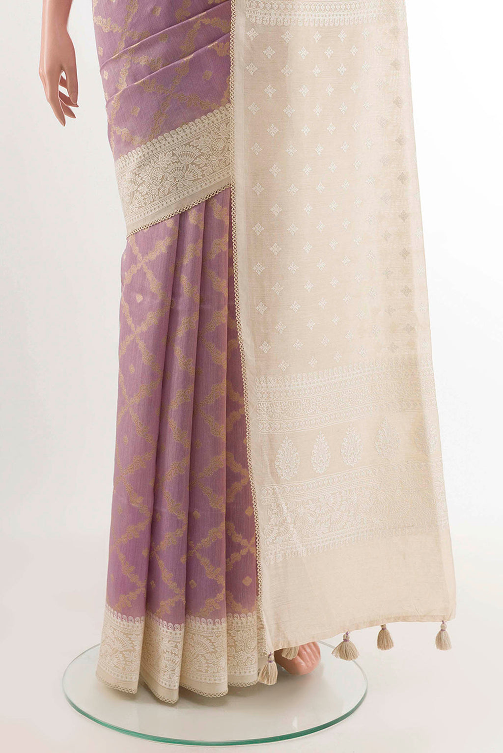 pleats pallu