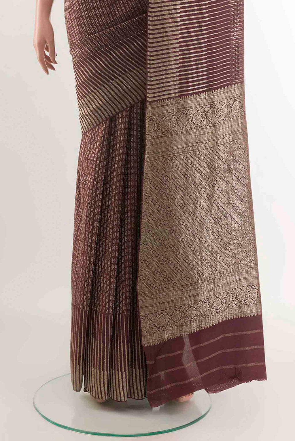 pleats pallu
