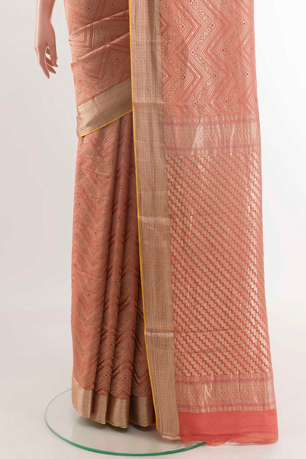 pleats pallu
