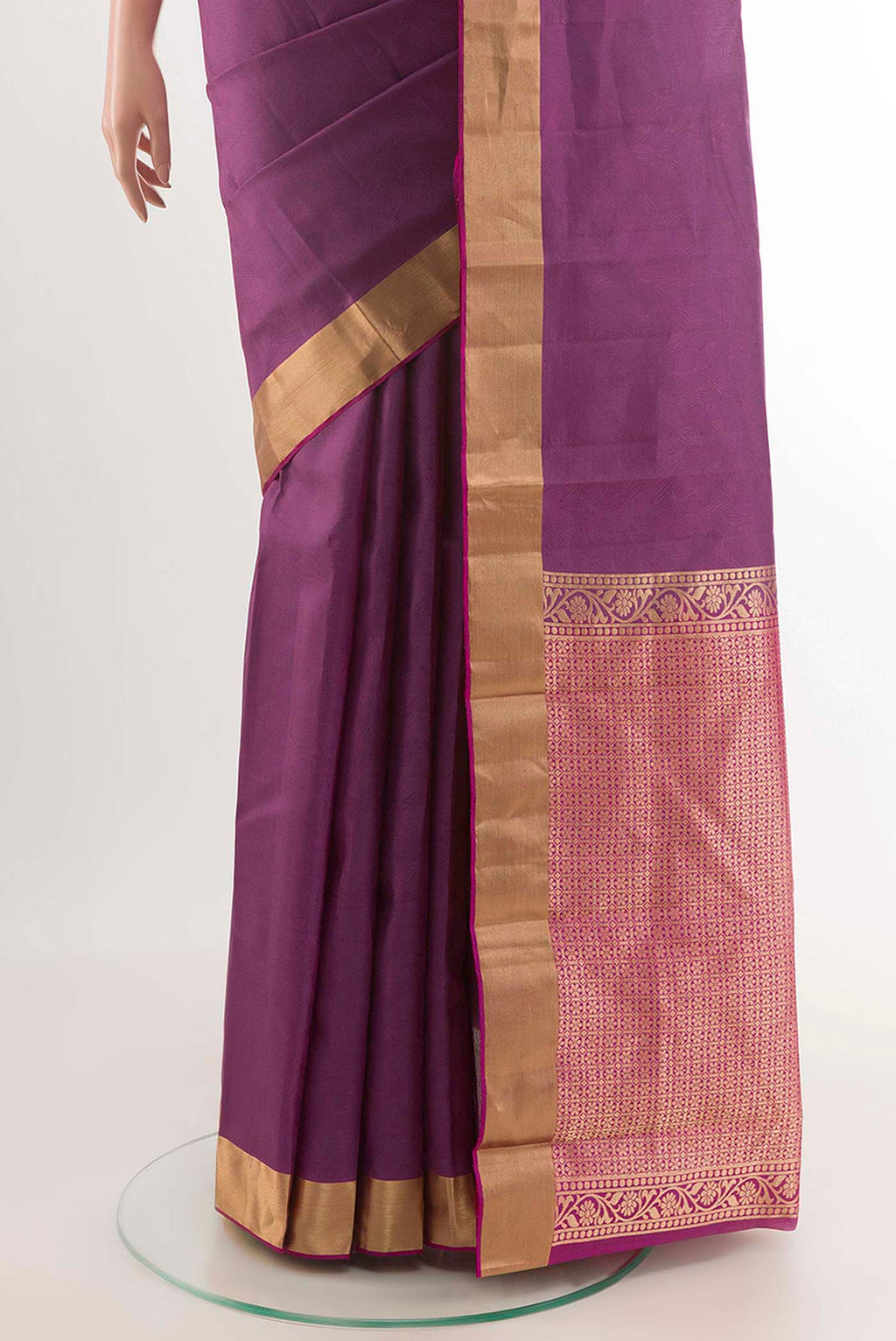 pleats pallu