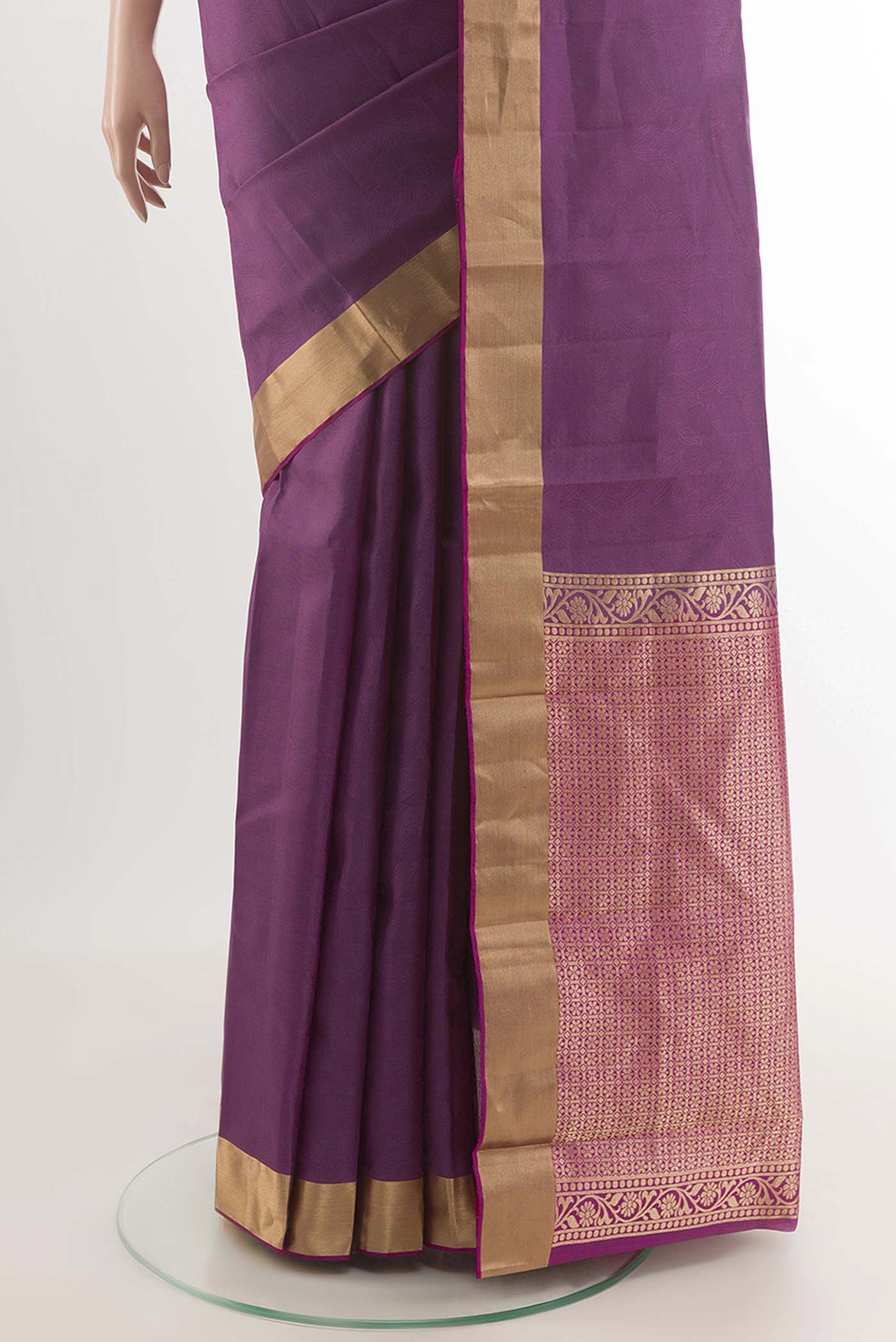 pleats pallu
