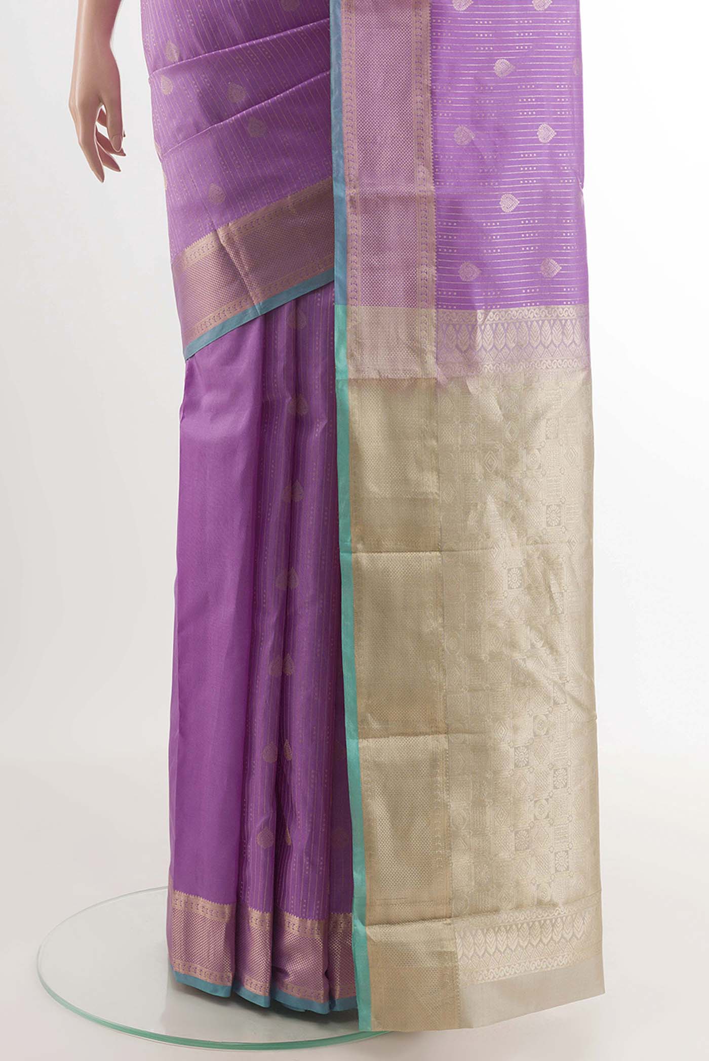 pleats pallu