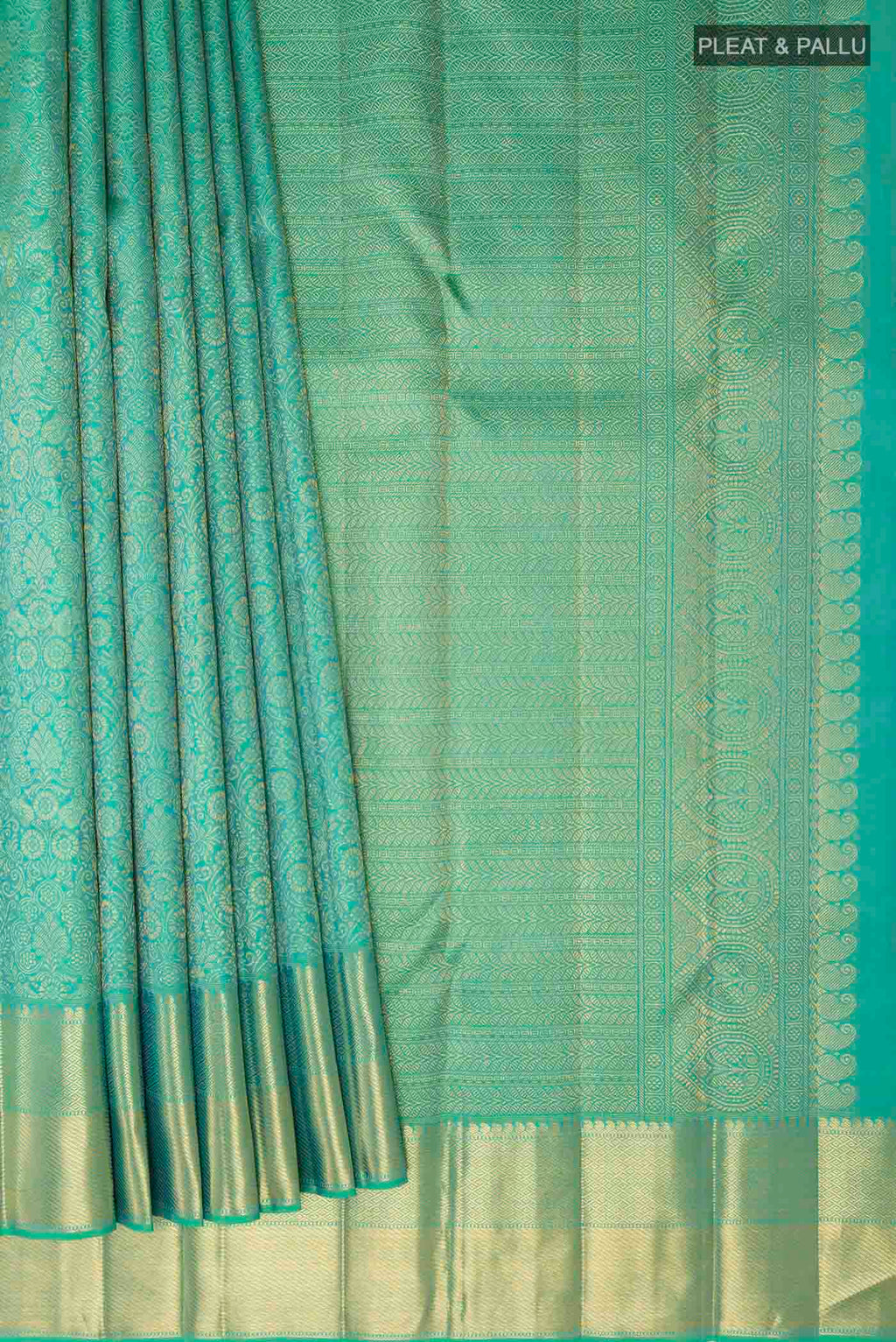 pleats pallu