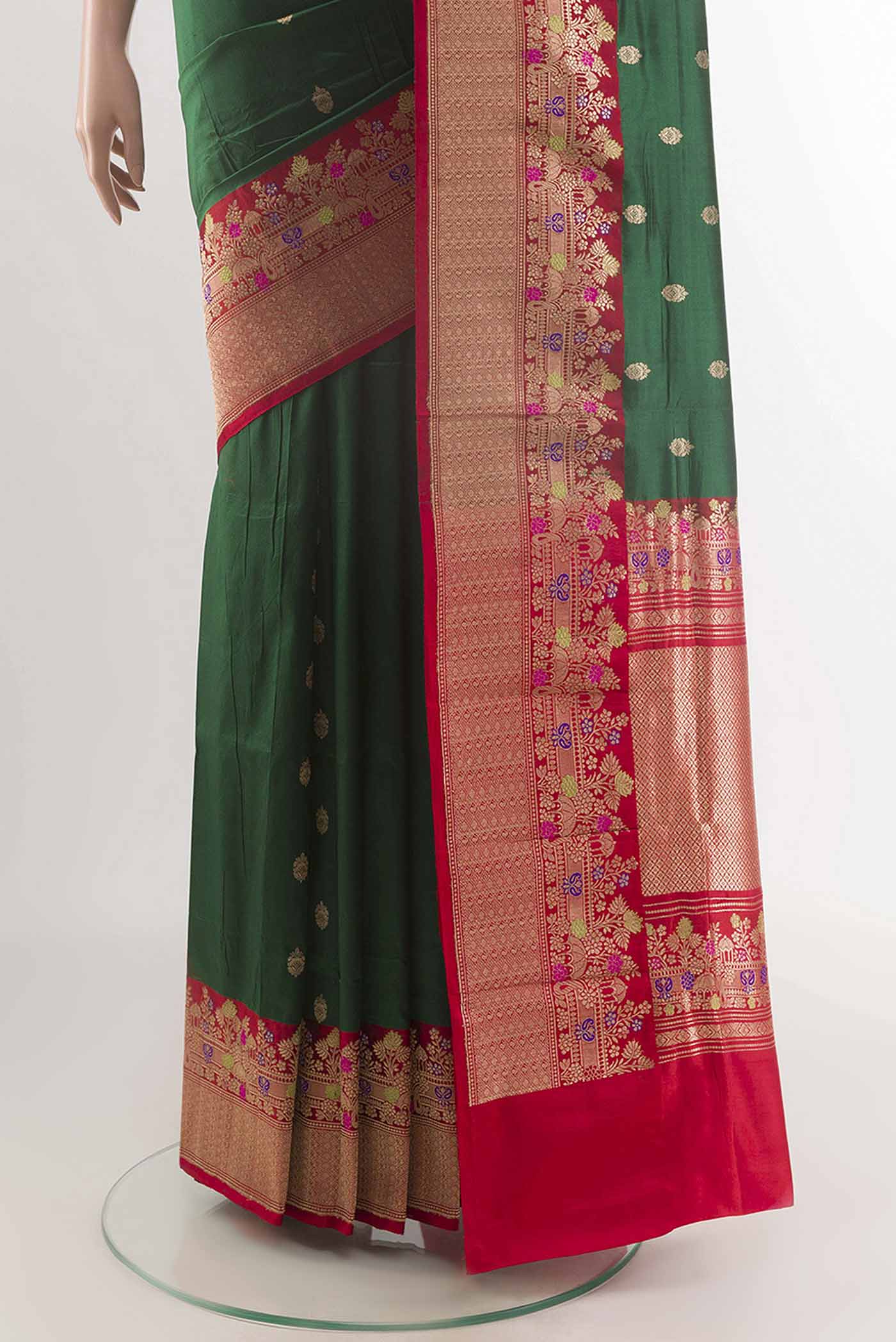 pleats pallu