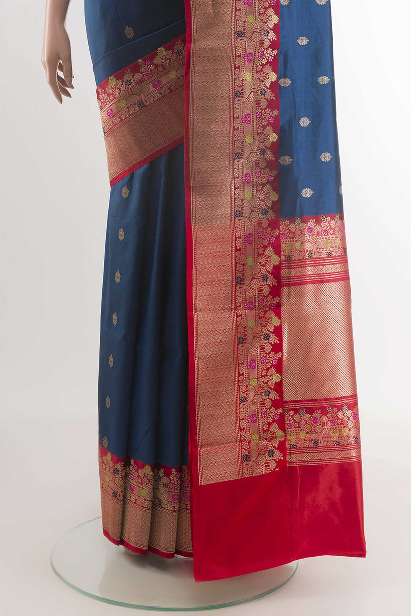 pleats pallu