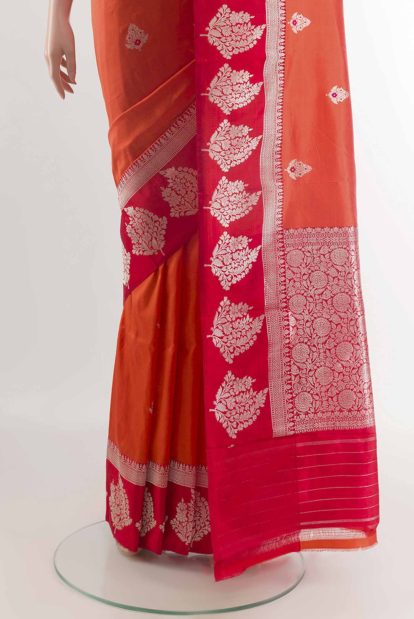 pleats pallu
