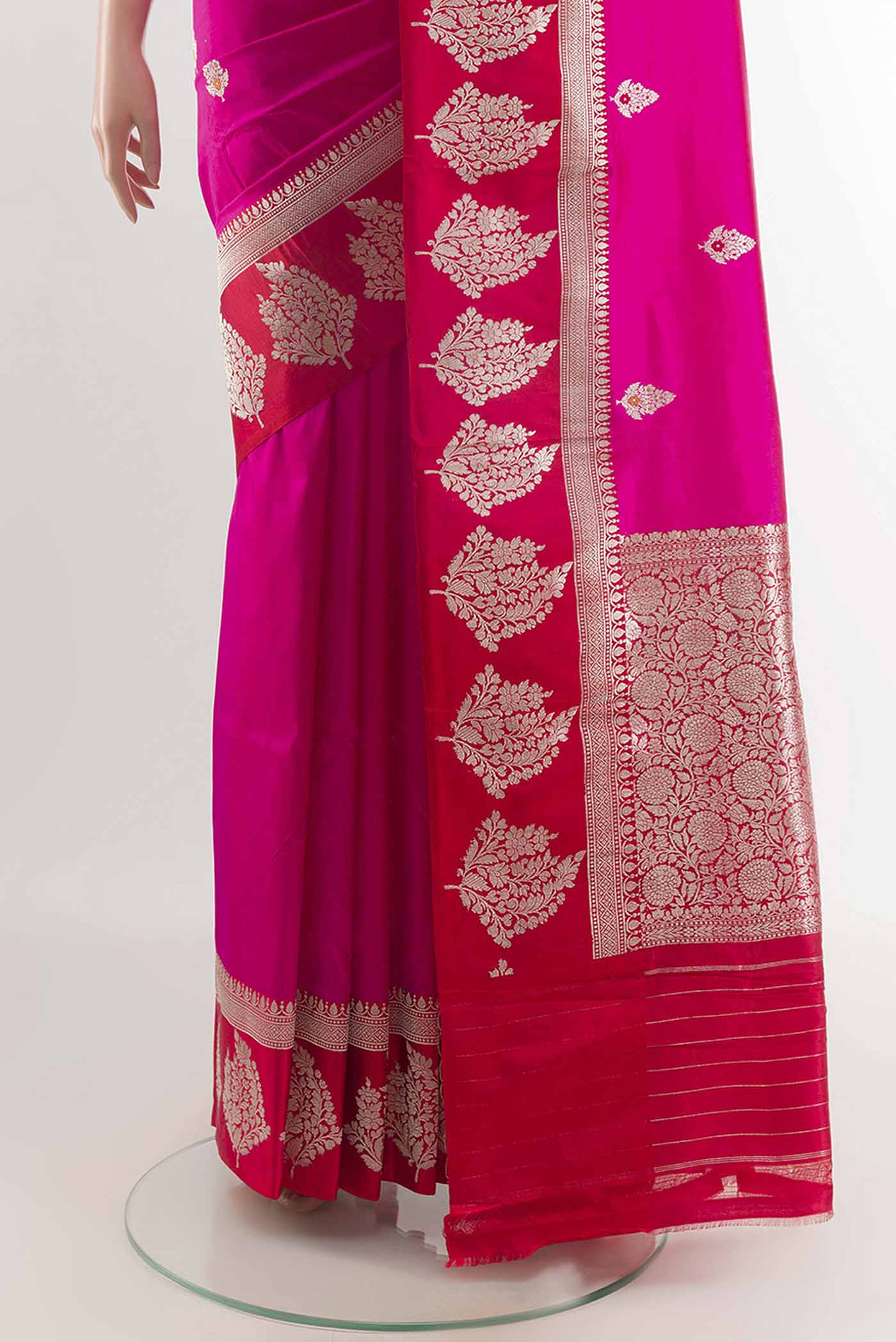 pleats pallu