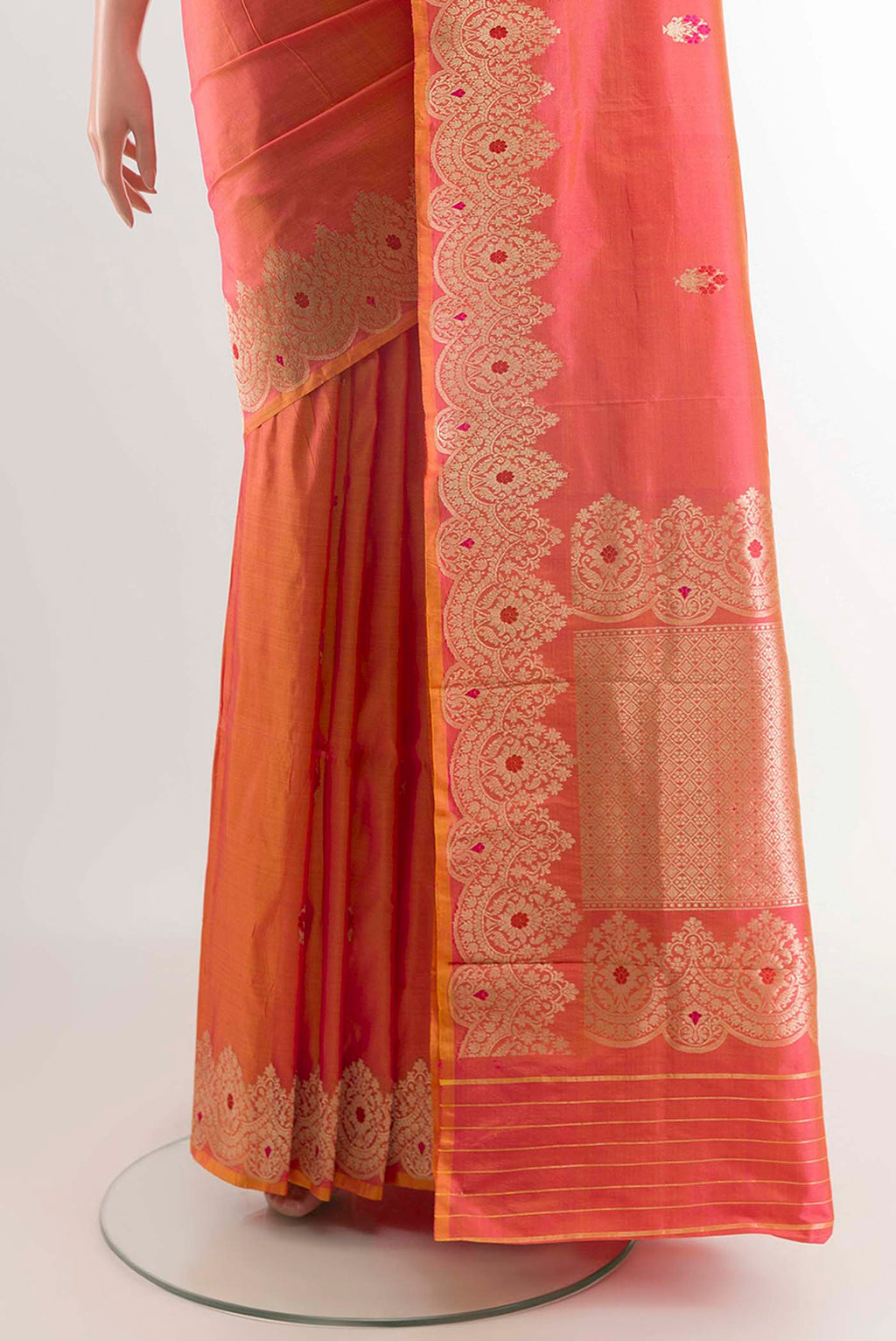 pleats pallu