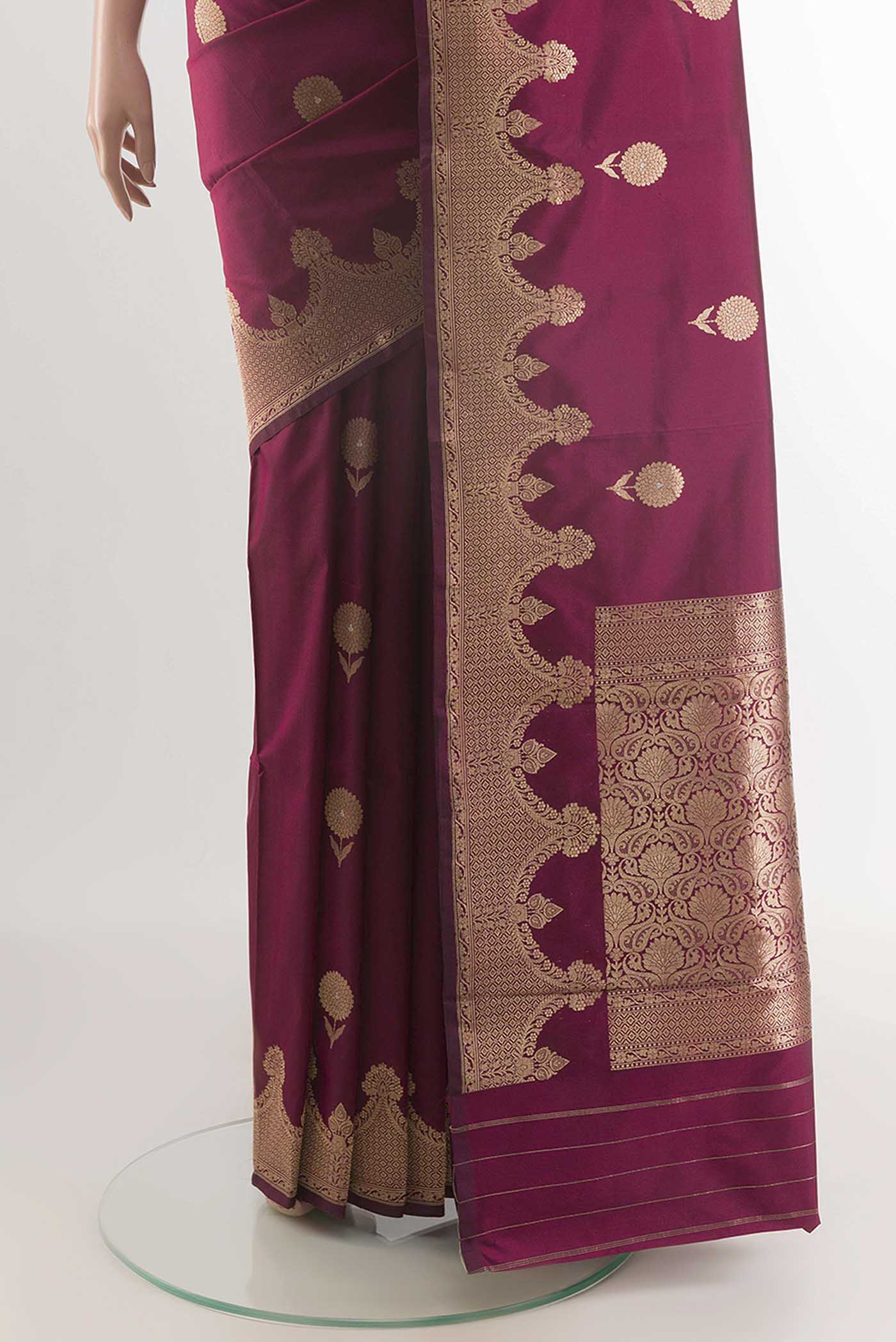 pleats pallu