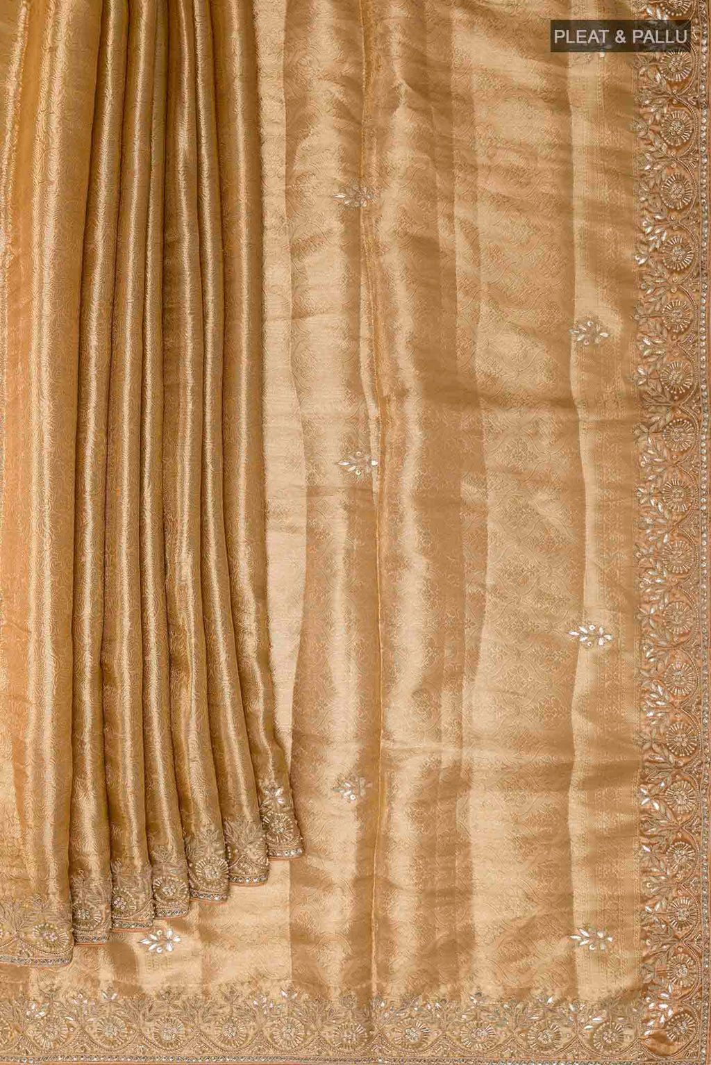 pleats pallu