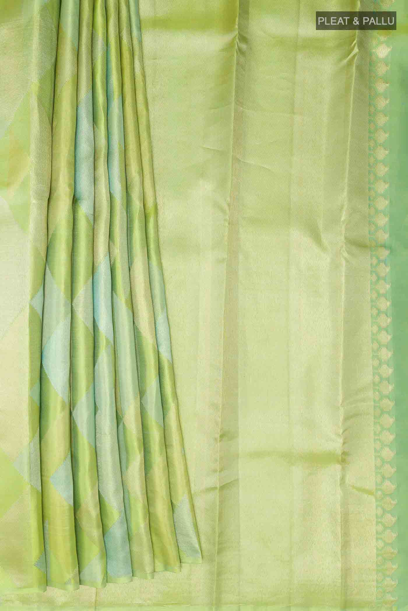 pleats pallu
