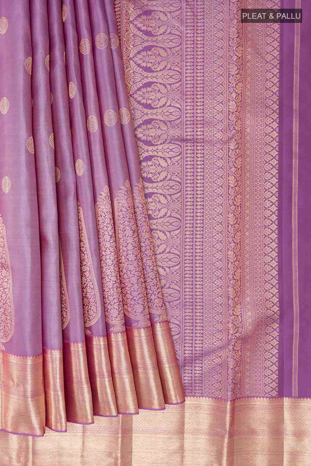 pleats pallu