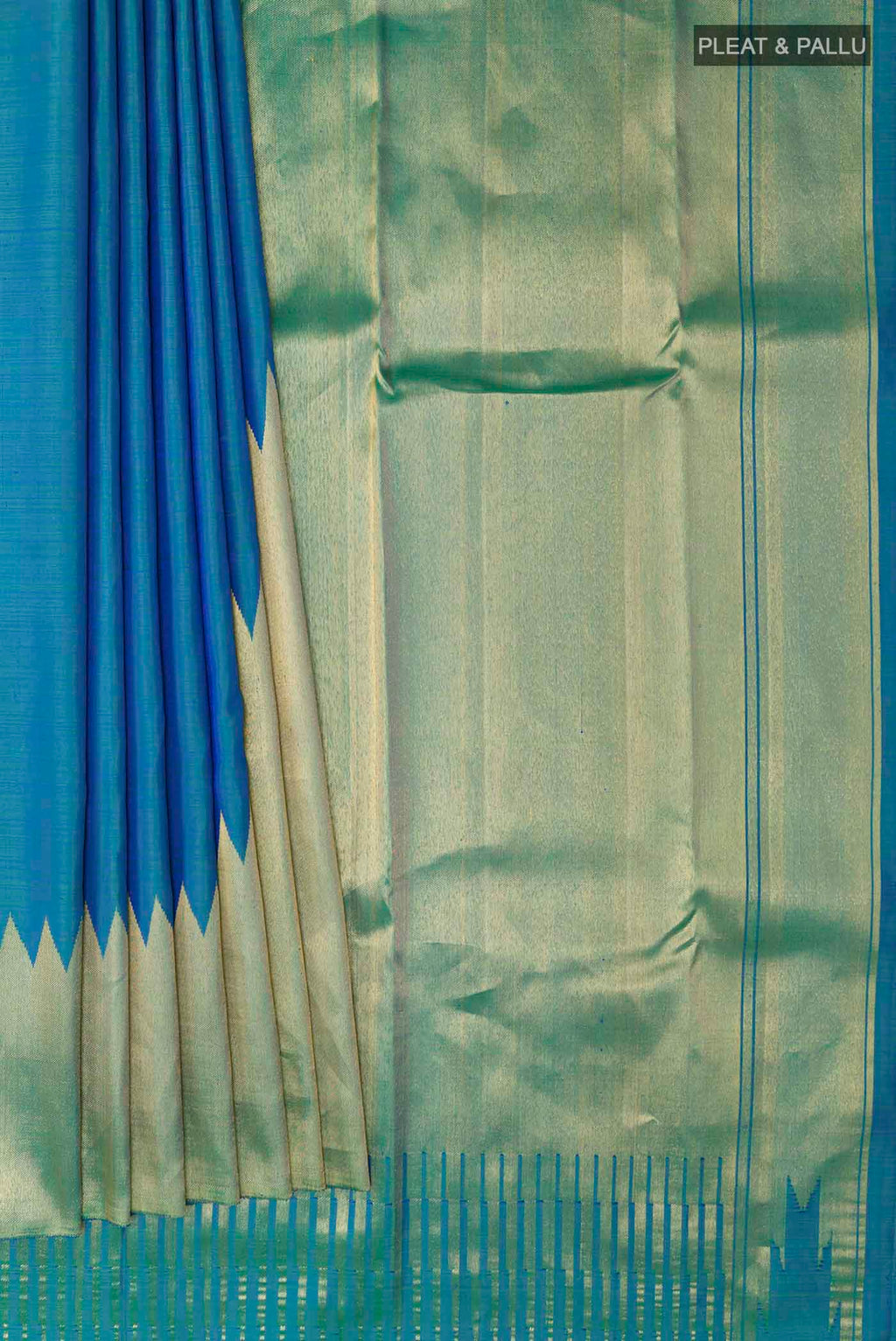 pleats pallu