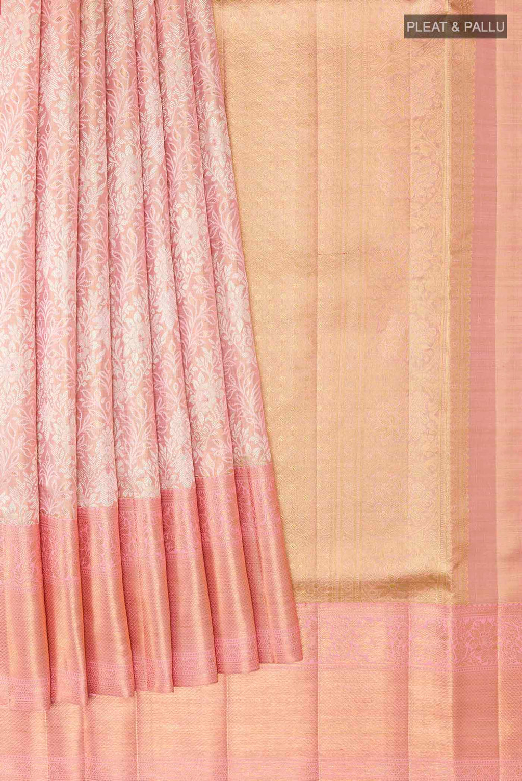 pleats pallu