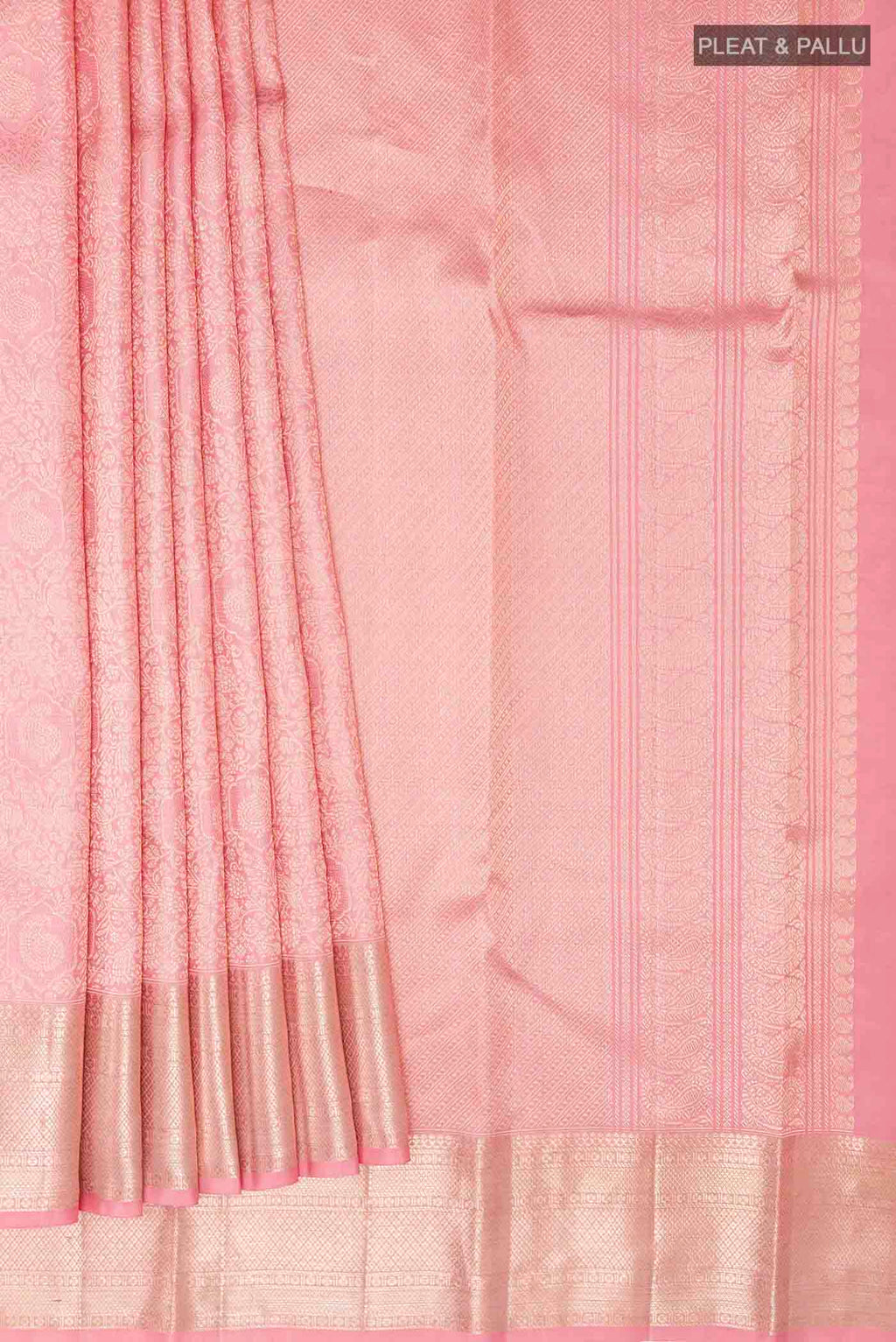 pleats pallu