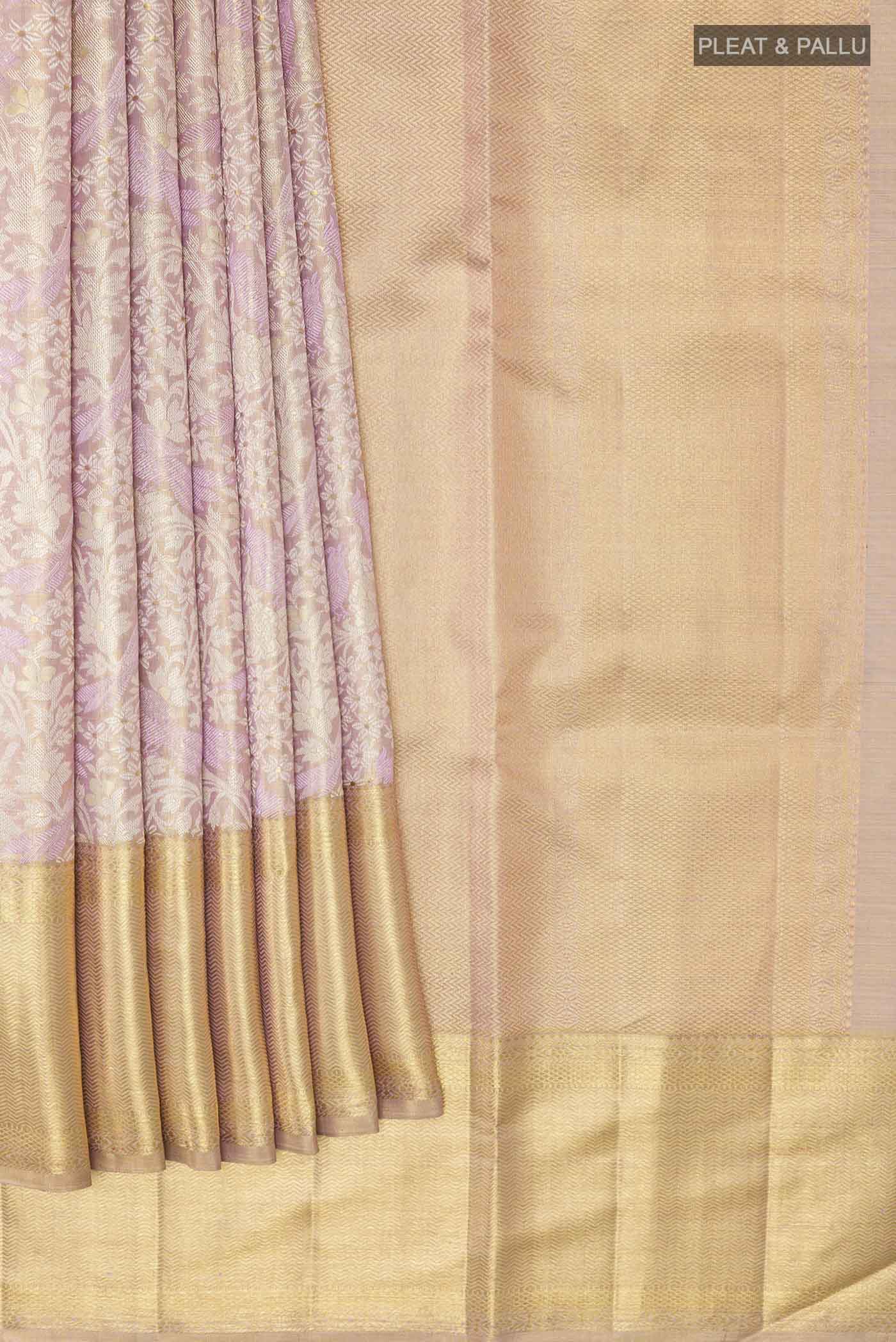 pleats pallu