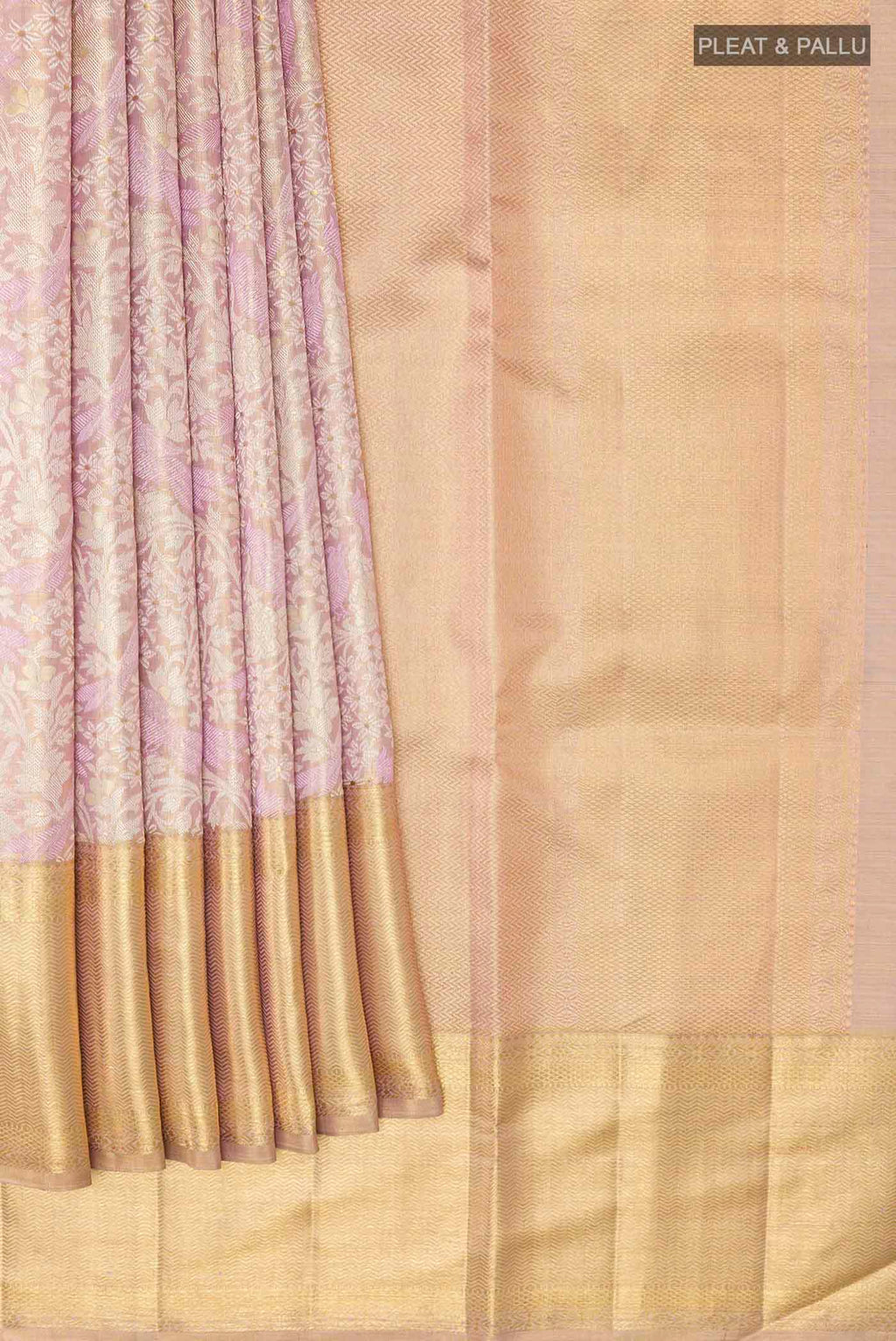 pleats pallu