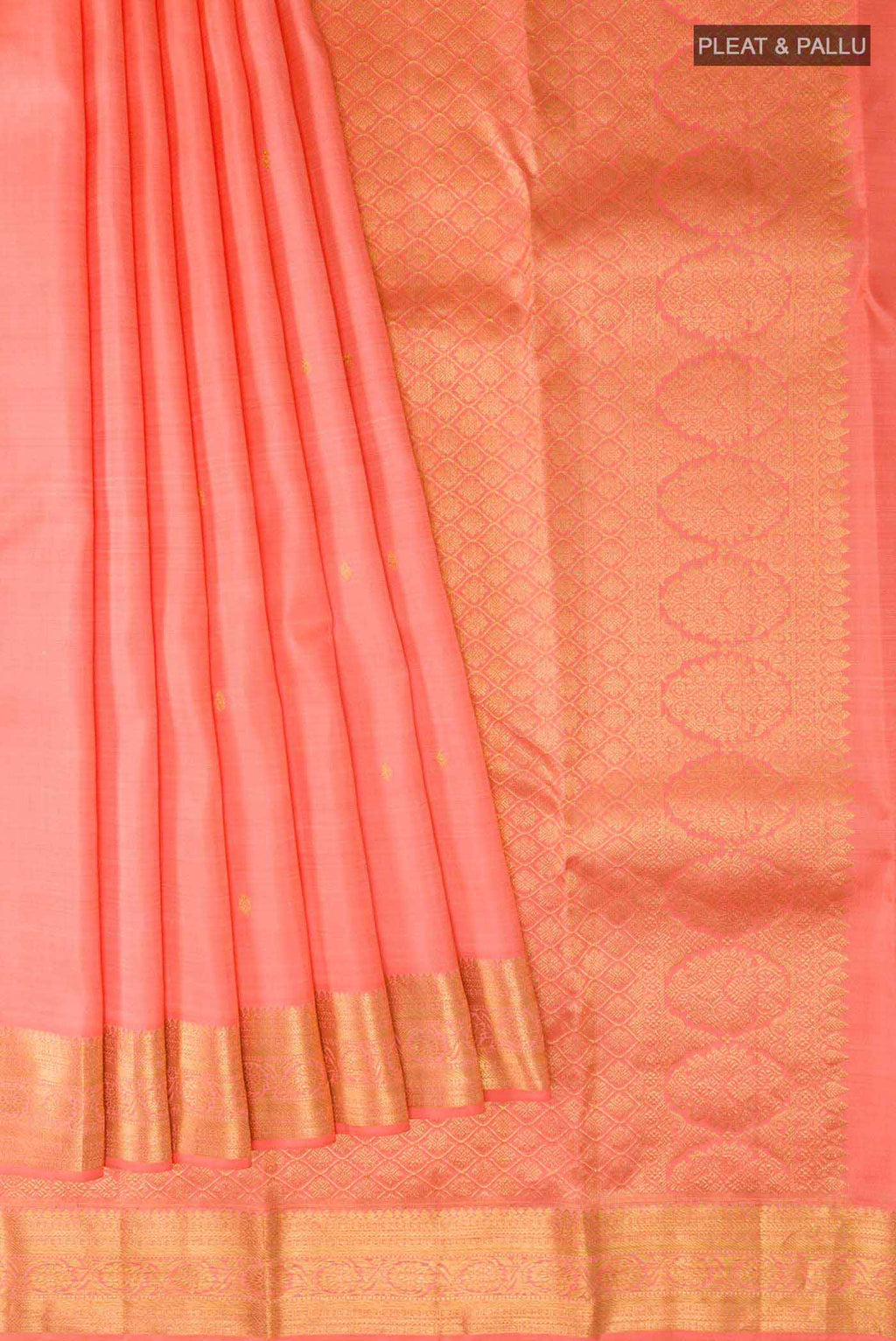 pleats pallu