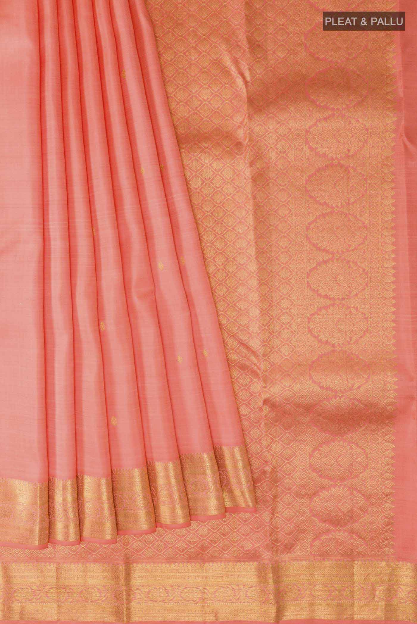 pleats pallu