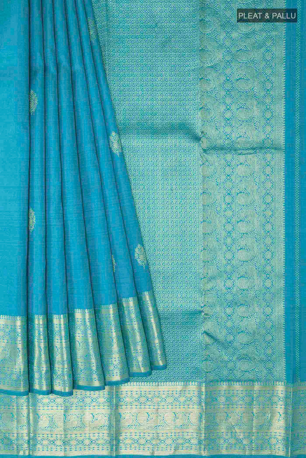 pleats pallu