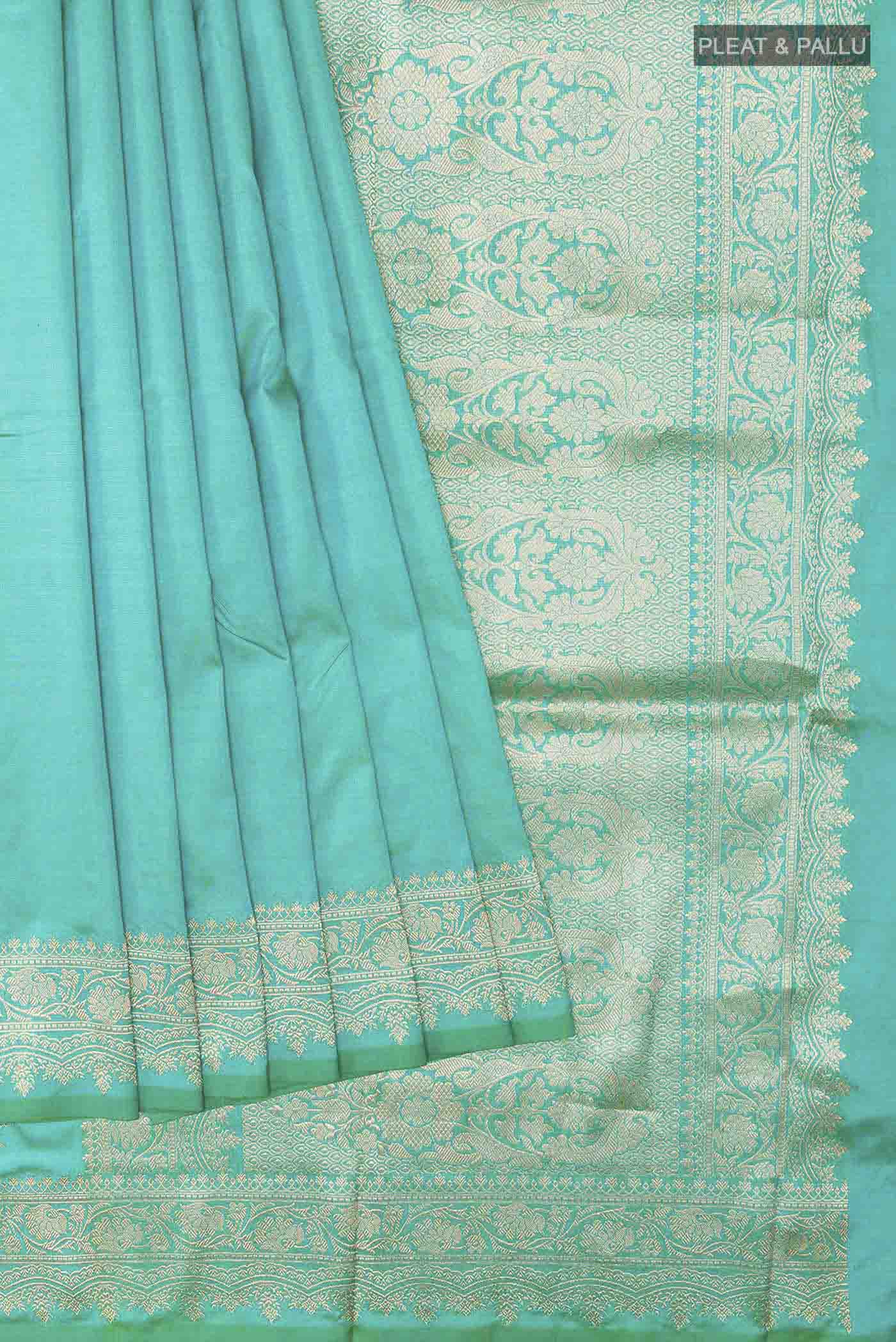 pleats pallu