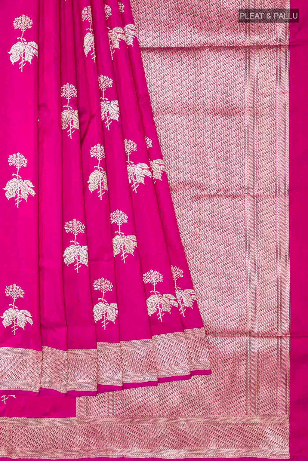pleats pallu