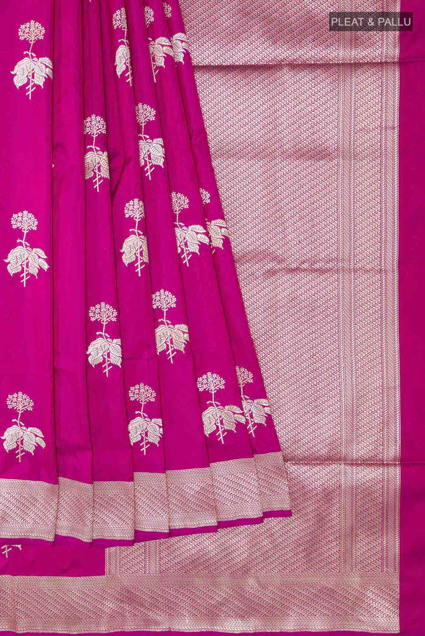 pleats pallu