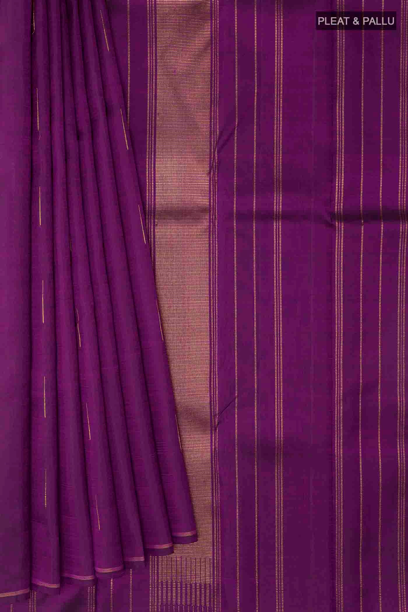 pleats pallu