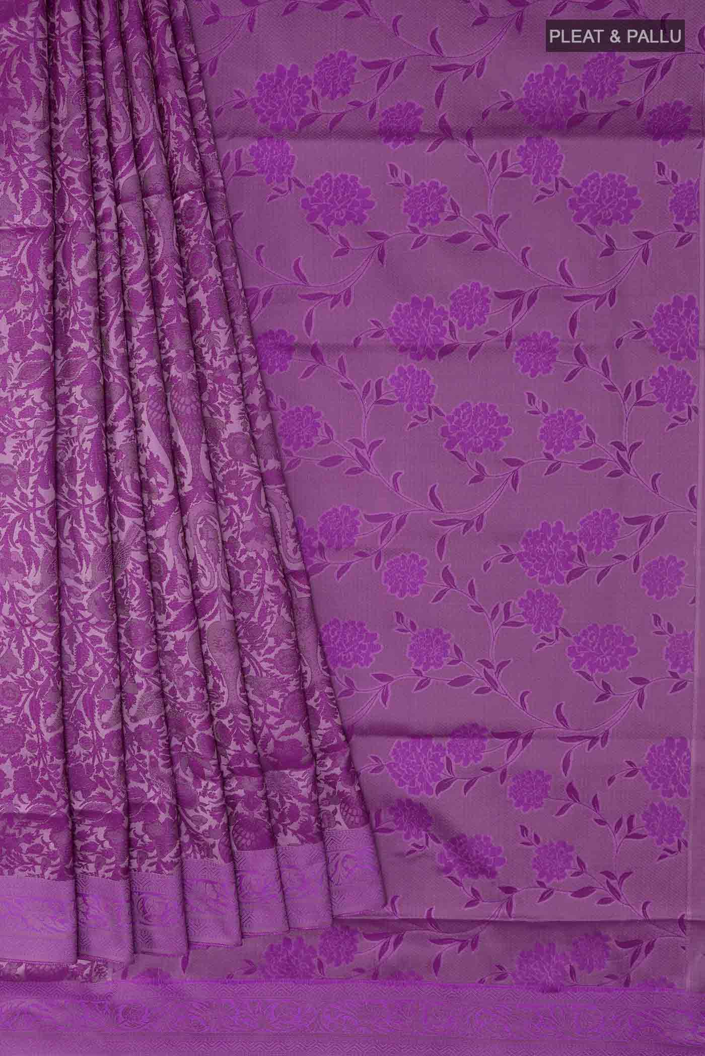 pleats pallu