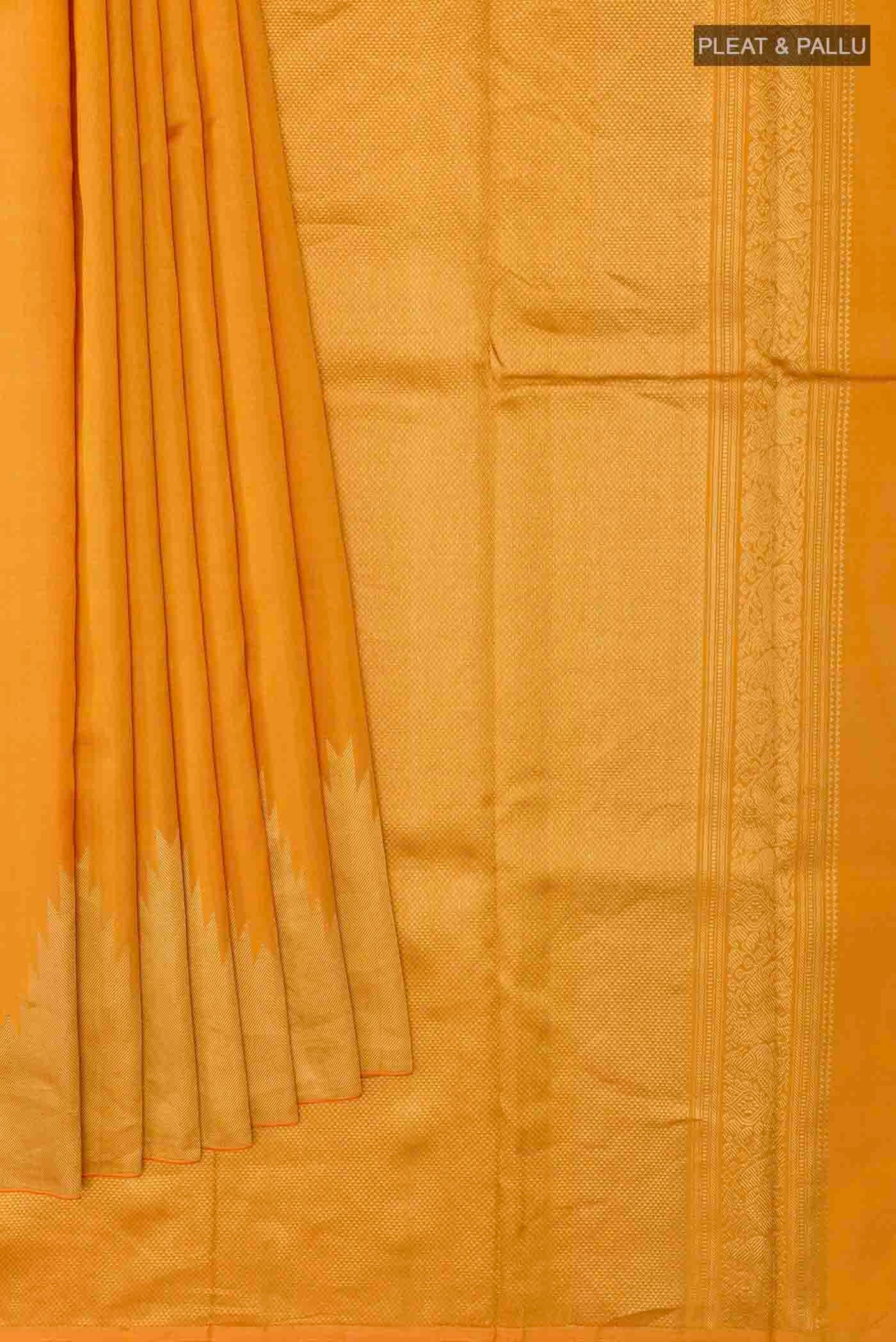 pleats pallu