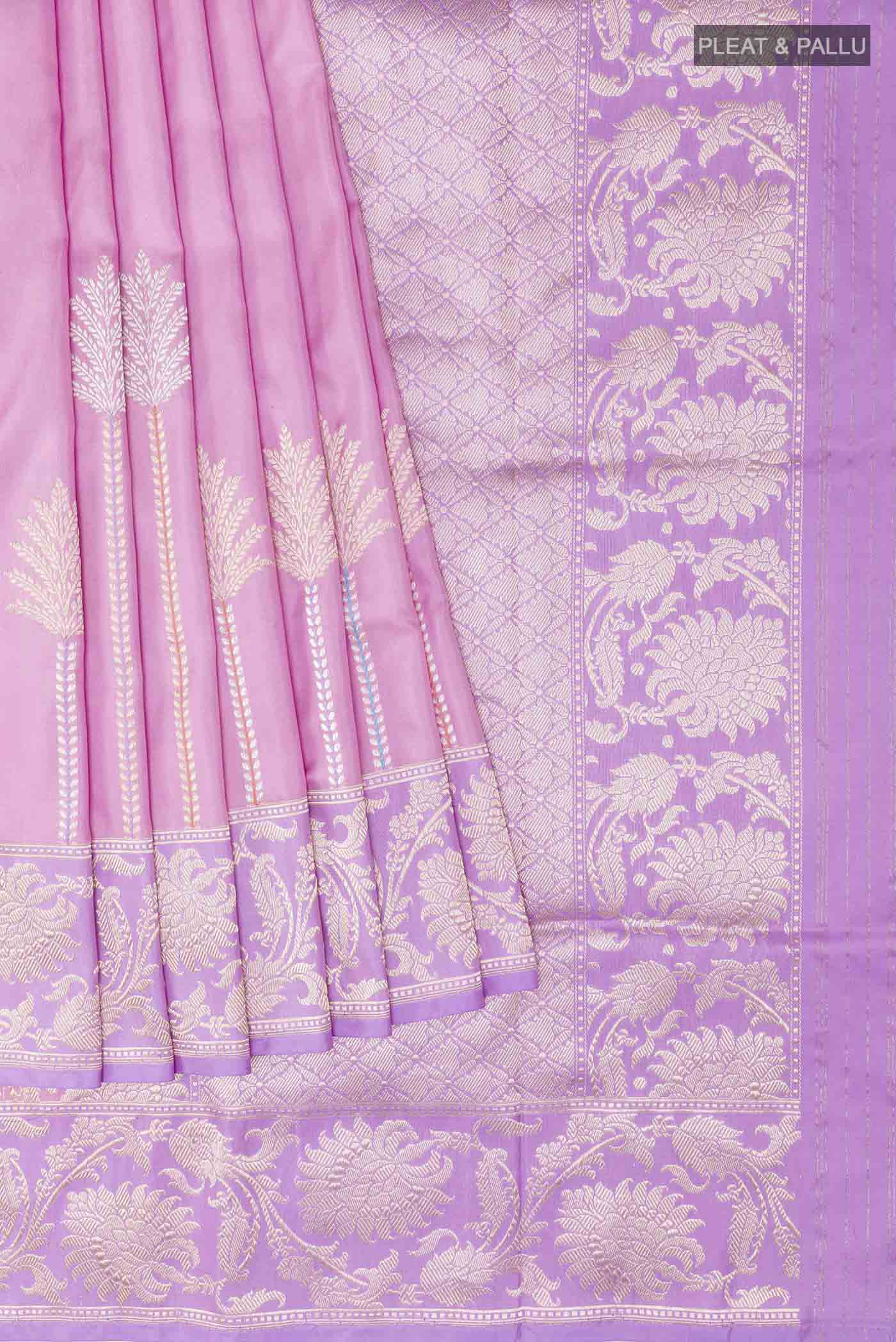 pleats pallu