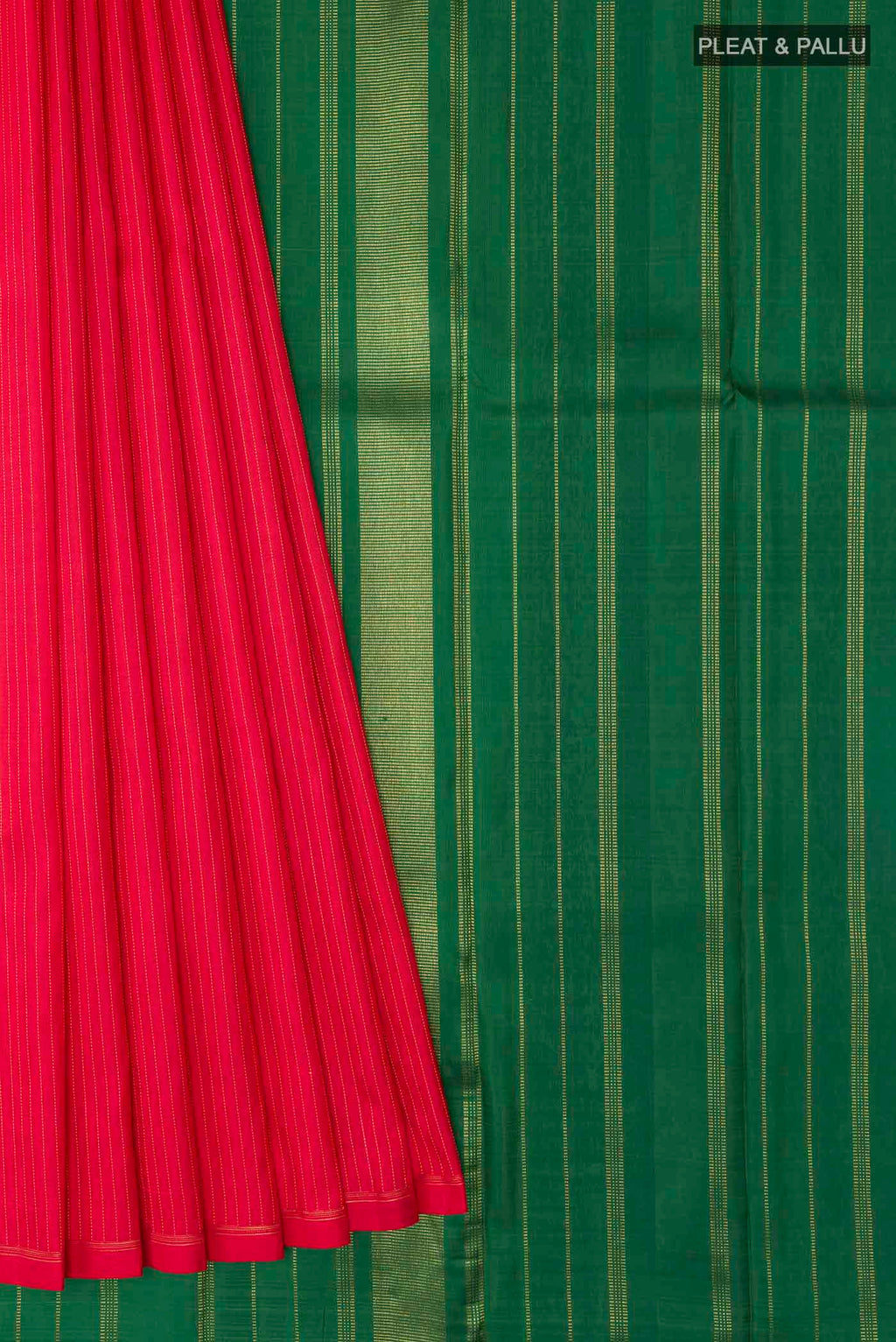 pleats pallu