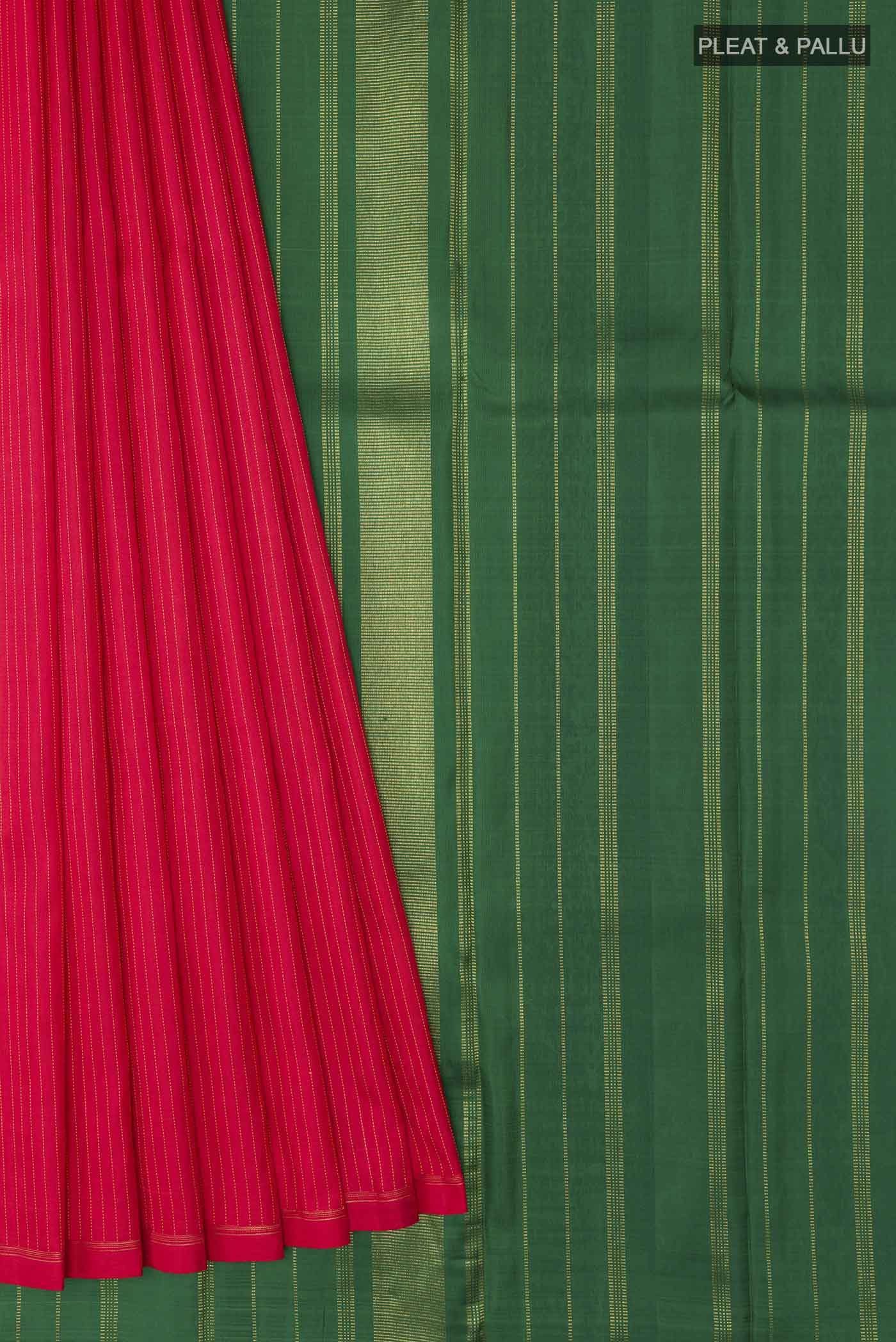 pleats pallu