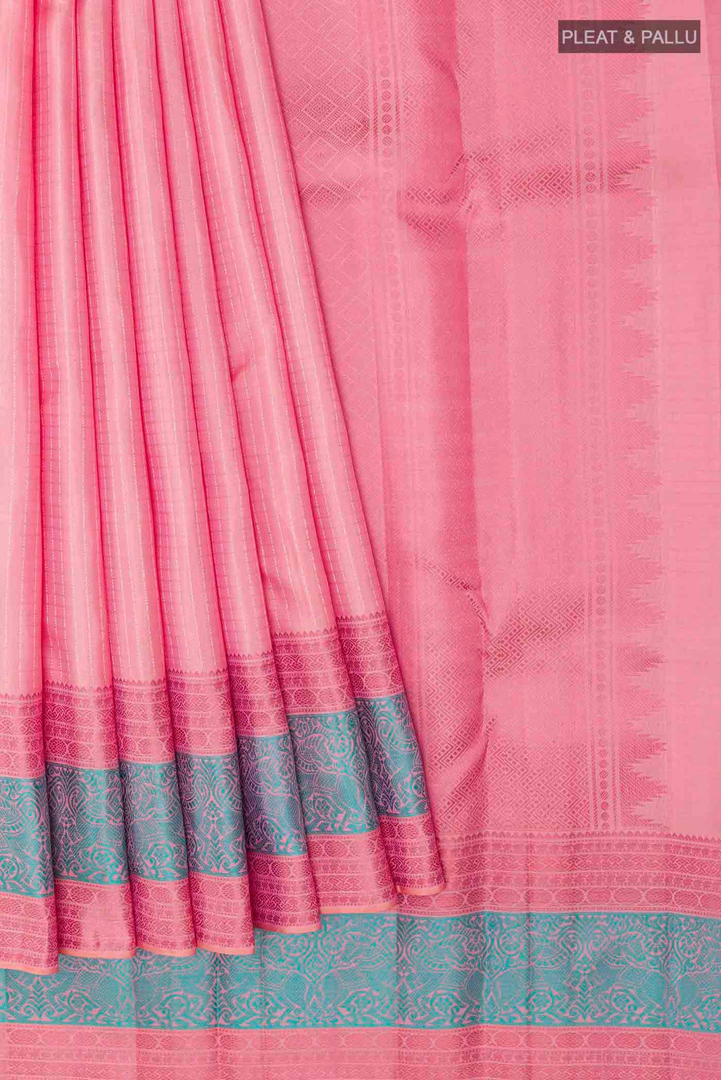 pleats pallu