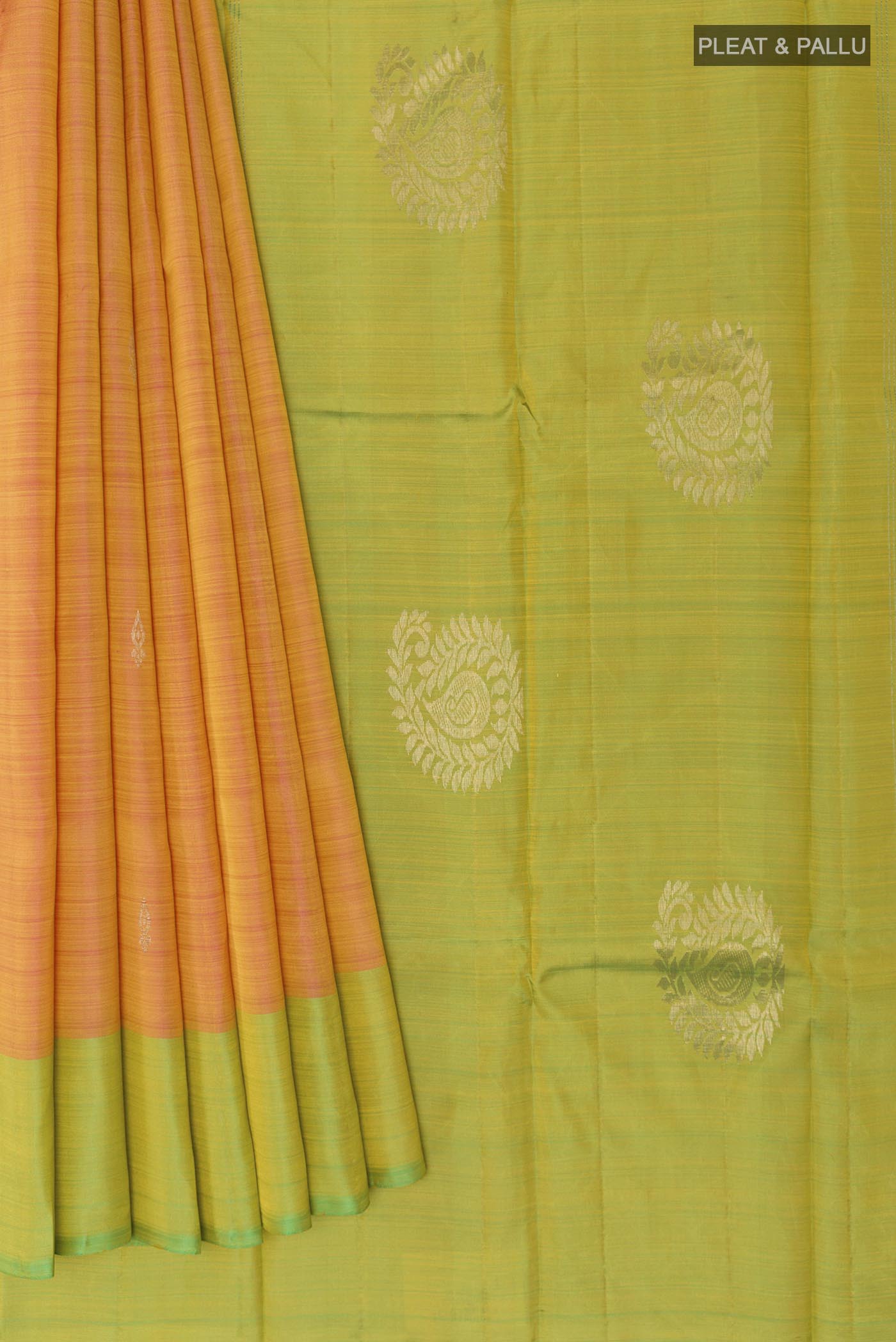 pleats pallu