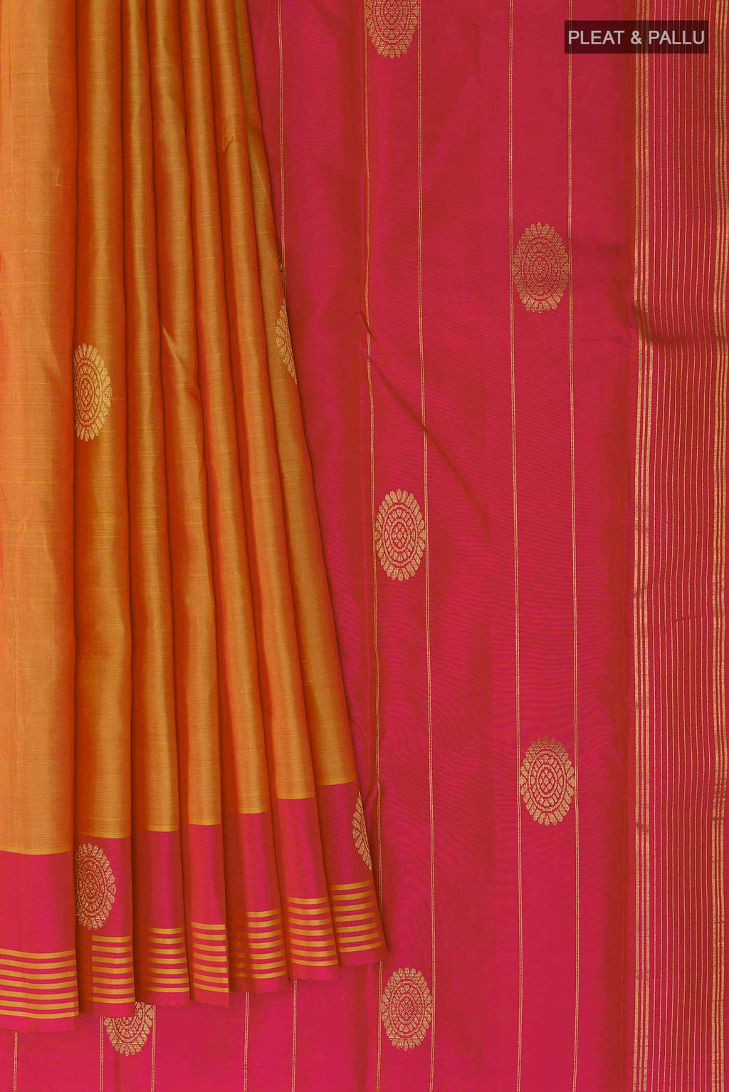 pleats pallu