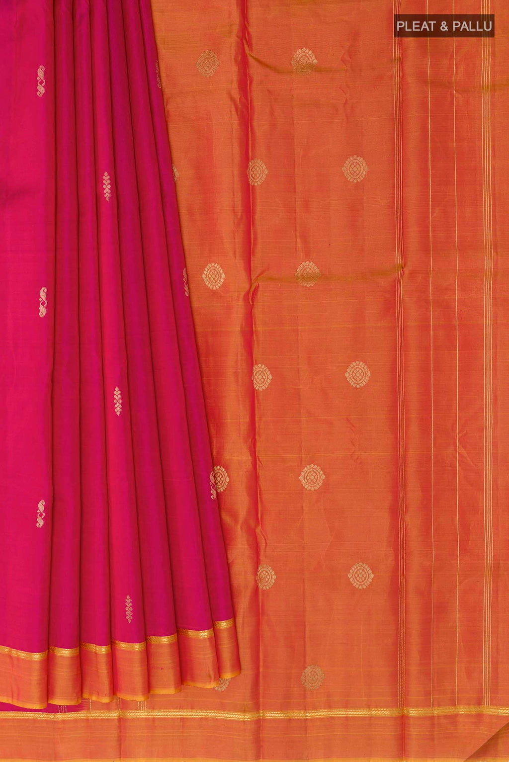 pleats pallu