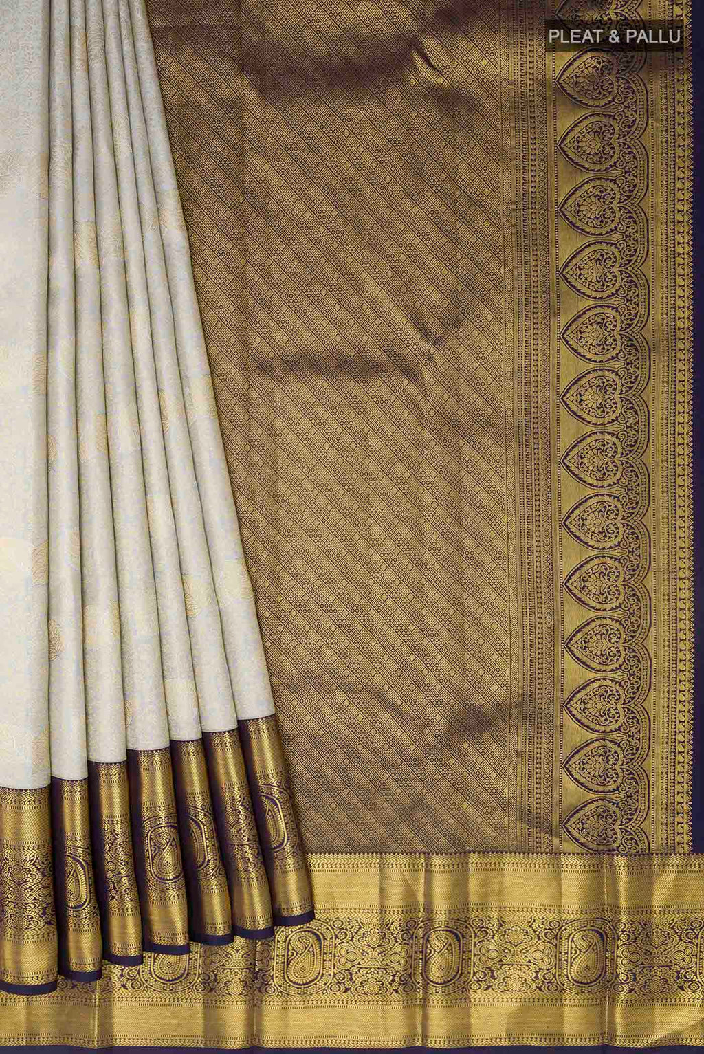 pleats pallu