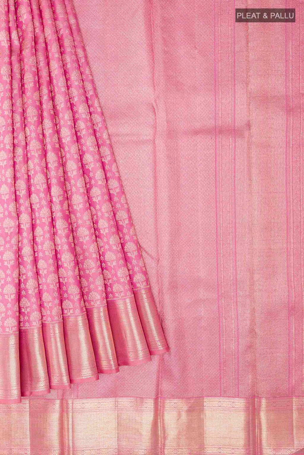 pleats pallu