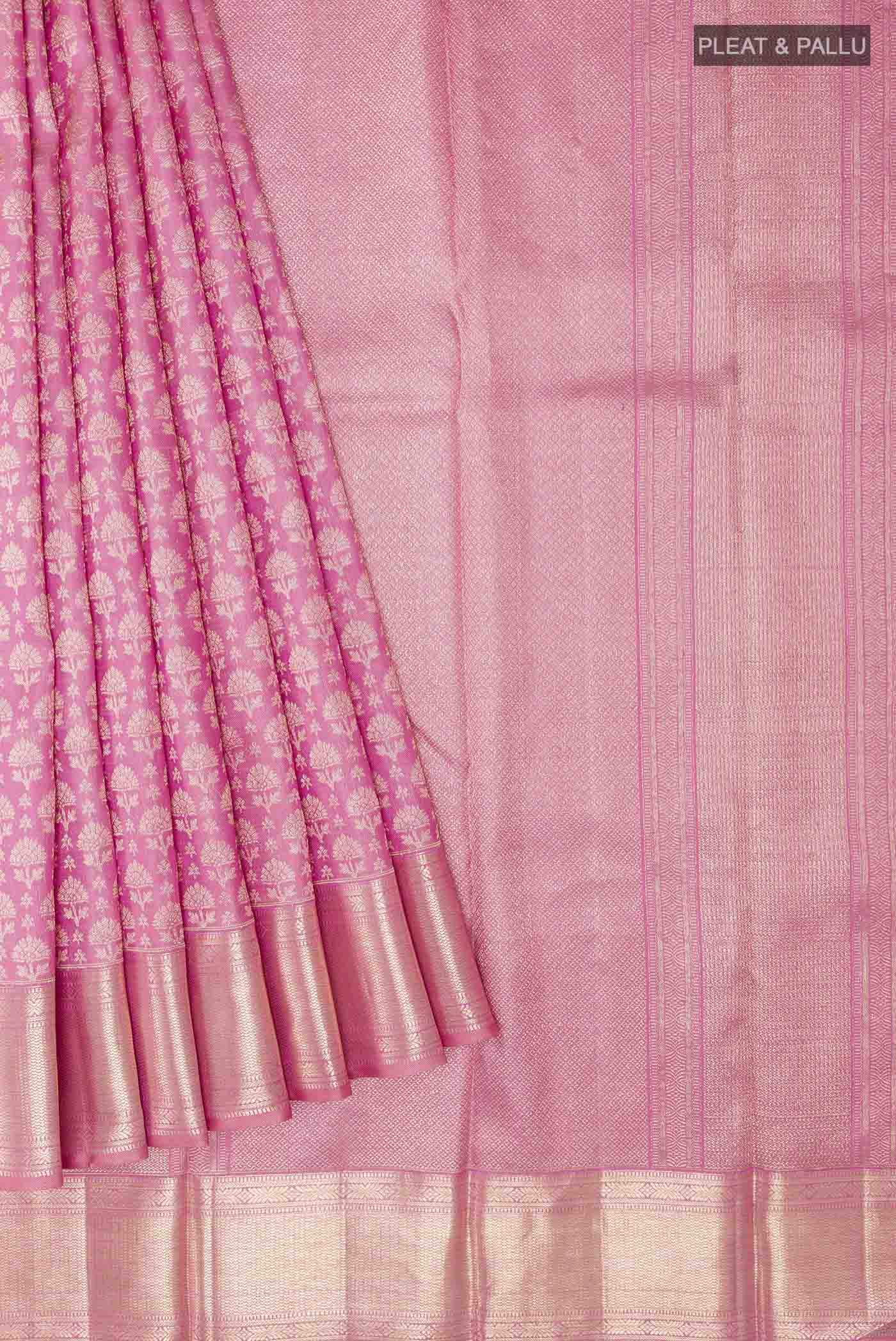 pleats pallu