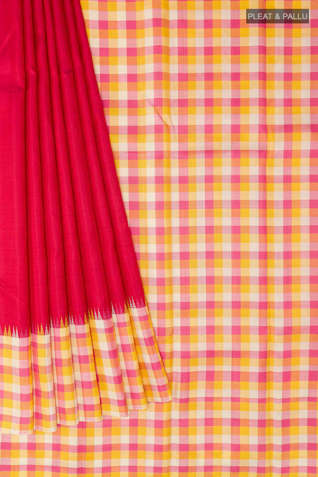 pleats pallu
